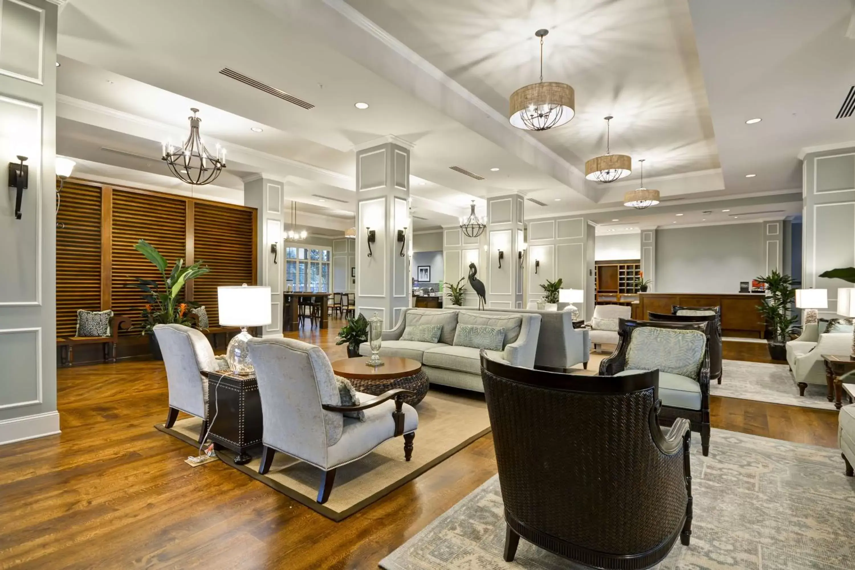 Lobby or reception, Lobby/Reception in Hampton Inn & Suites Charleston Airport