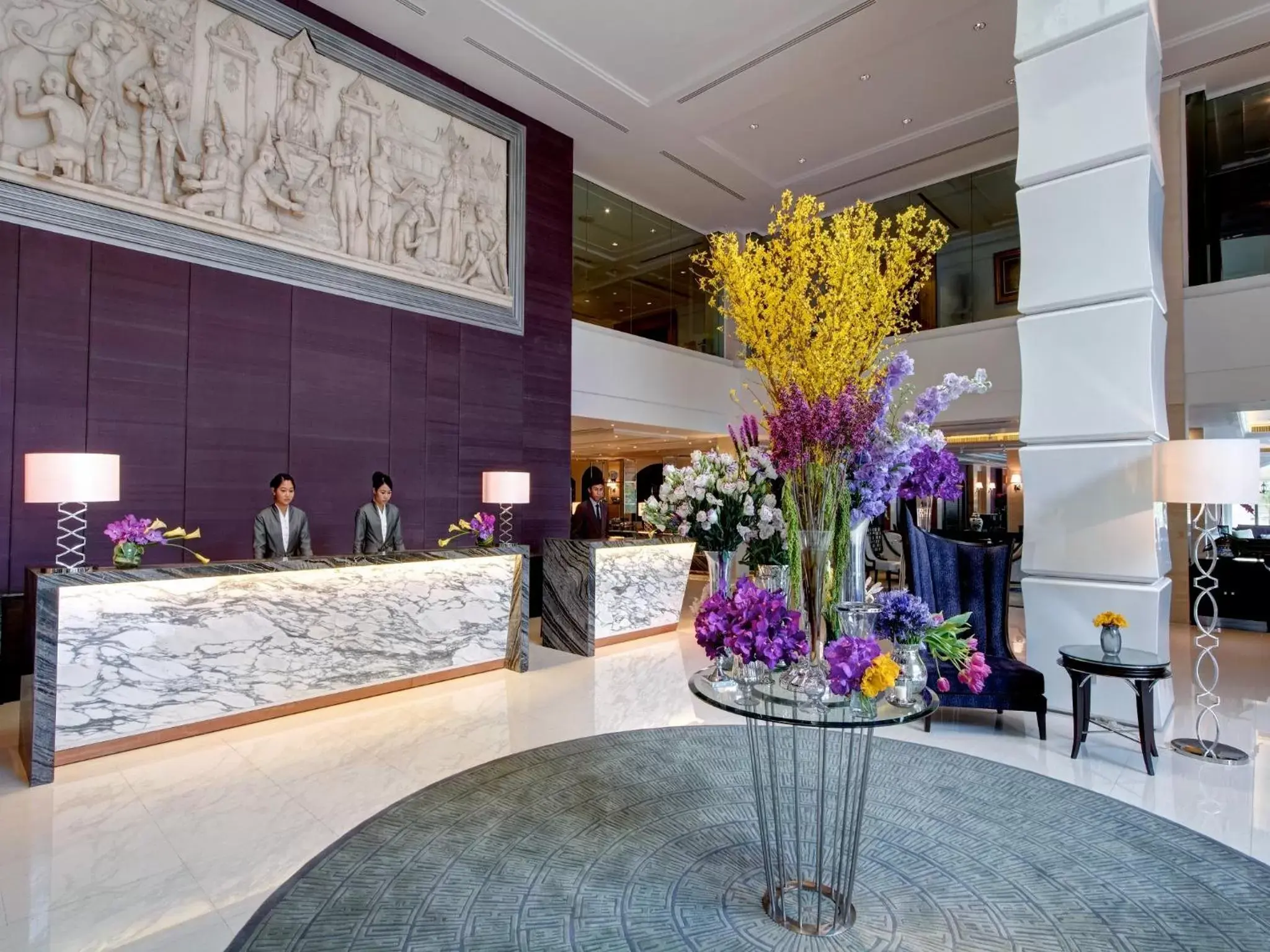 Lobby or reception in The Sukosol Hotel