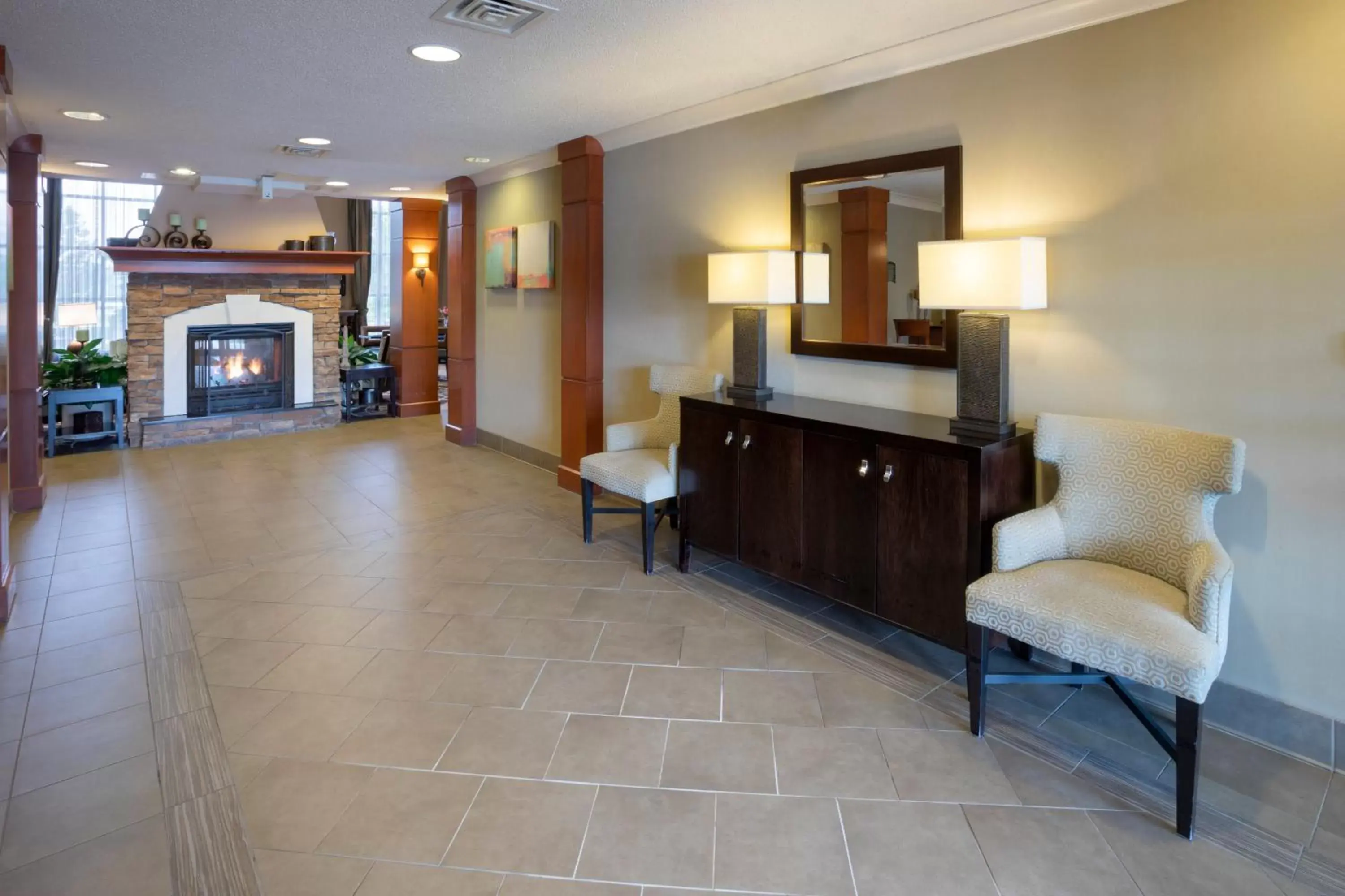Property building, Lobby/Reception in Staybridge Suites Minneapolis-Bloomington, an IHG Hotel