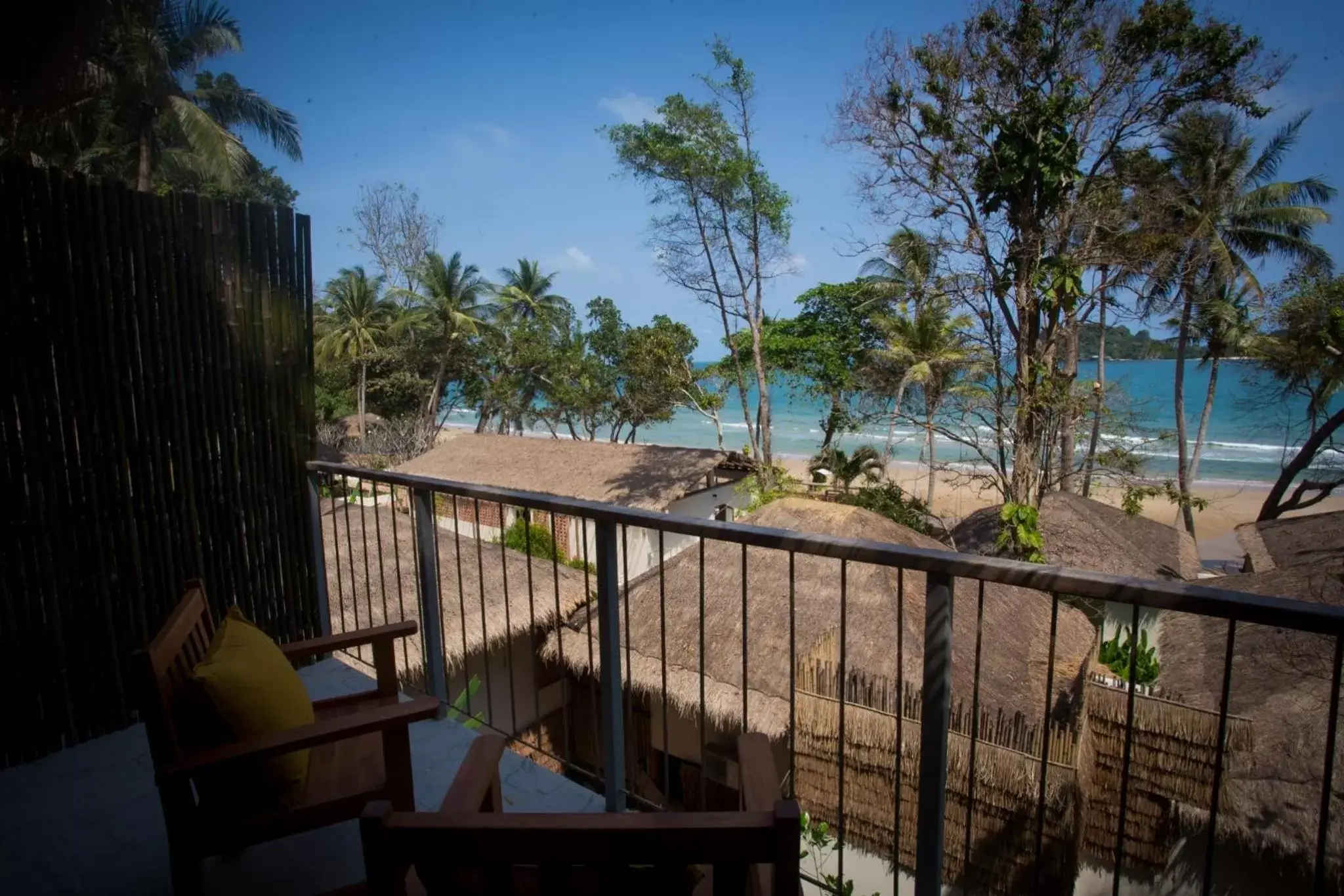 Balcony/Terrace in The Nest Private Beach Resort