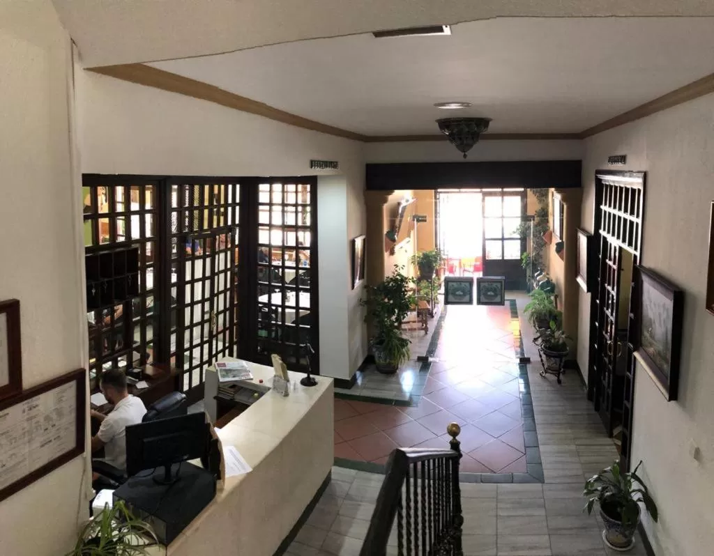 Lobby or reception in Hotel La Yedra