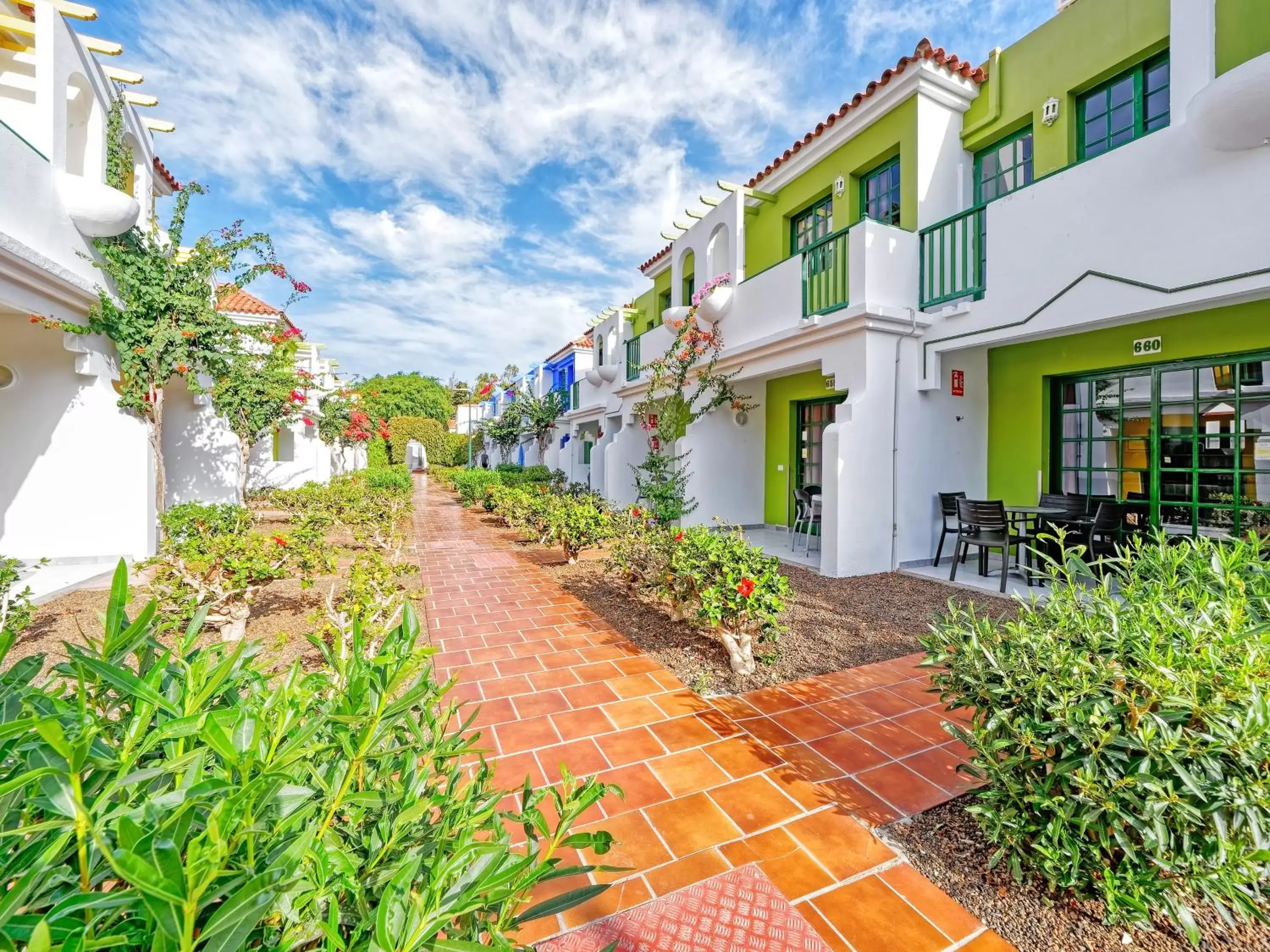 Garden in Bungalows Vistaflor