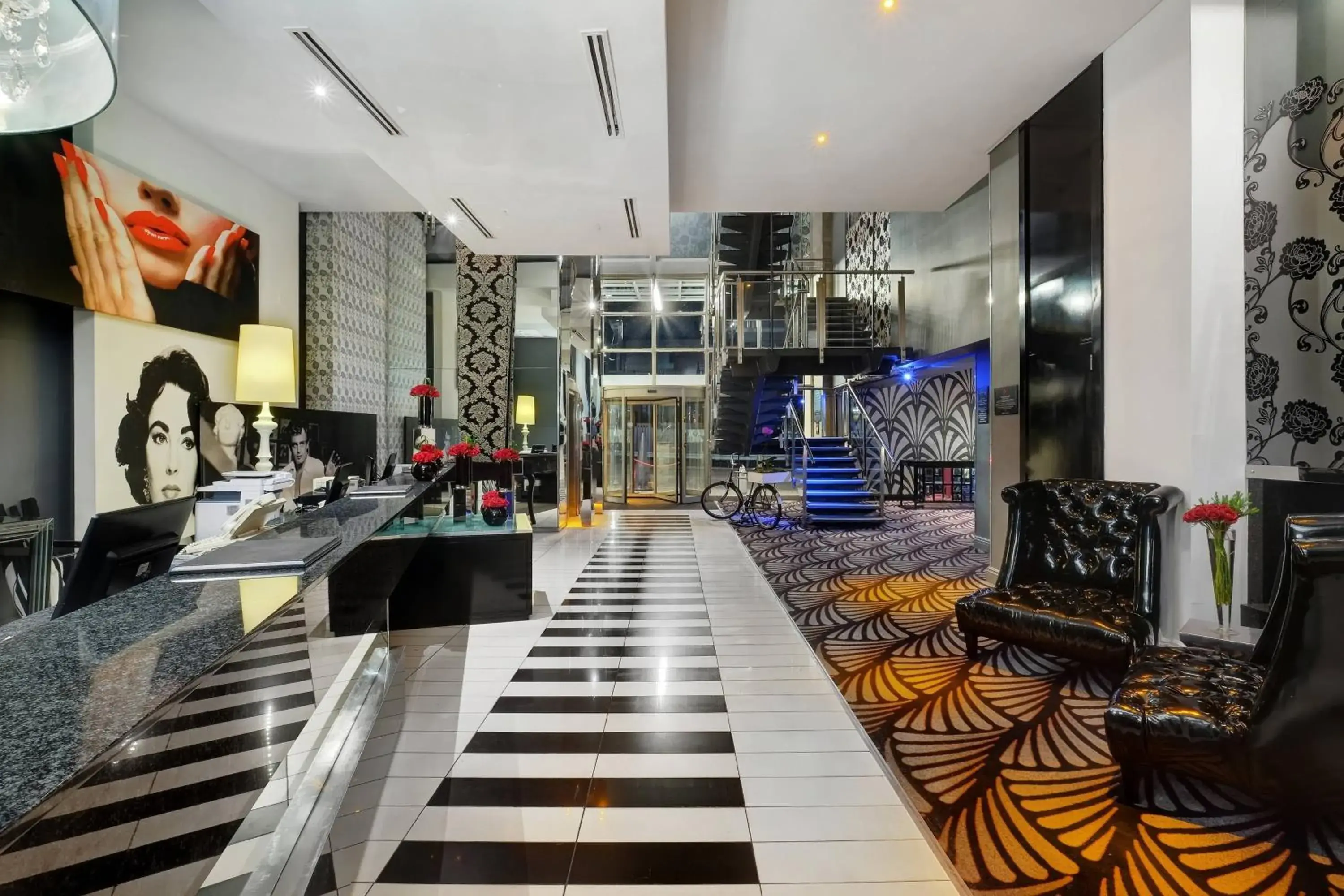 Lobby or reception, Lobby/Reception in Protea Hotel by Marriott Fire & Ice Johannesburg Melrose Arch