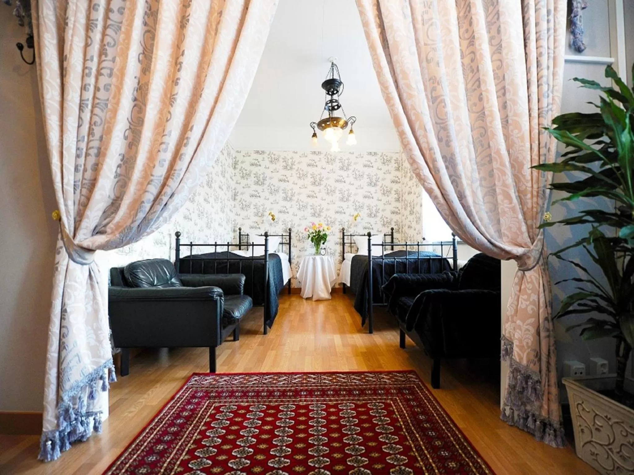 Photo of the whole room, Bed in Hotell Läckö