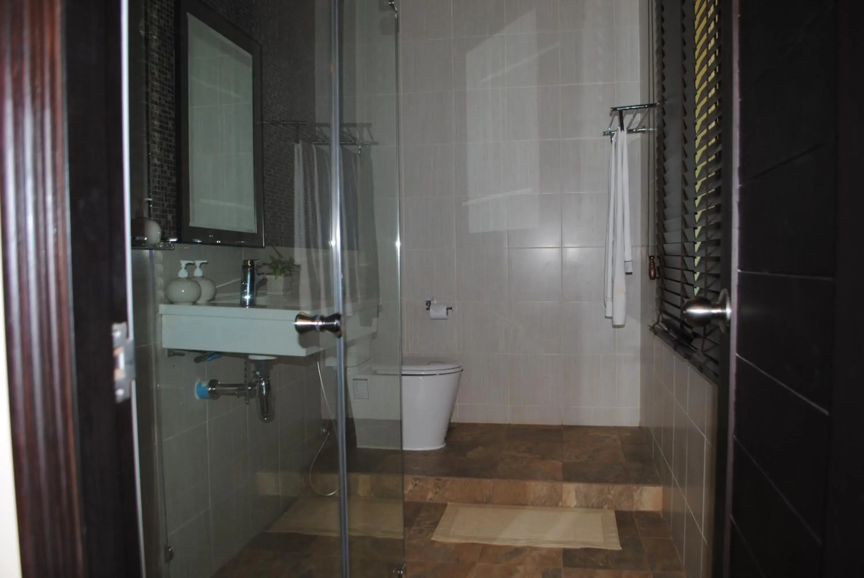 Decorative detail, Bathroom in Monsane River Kwai Resort & Spa