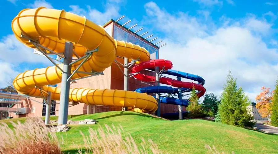 Aqua park in Split Rock Resort