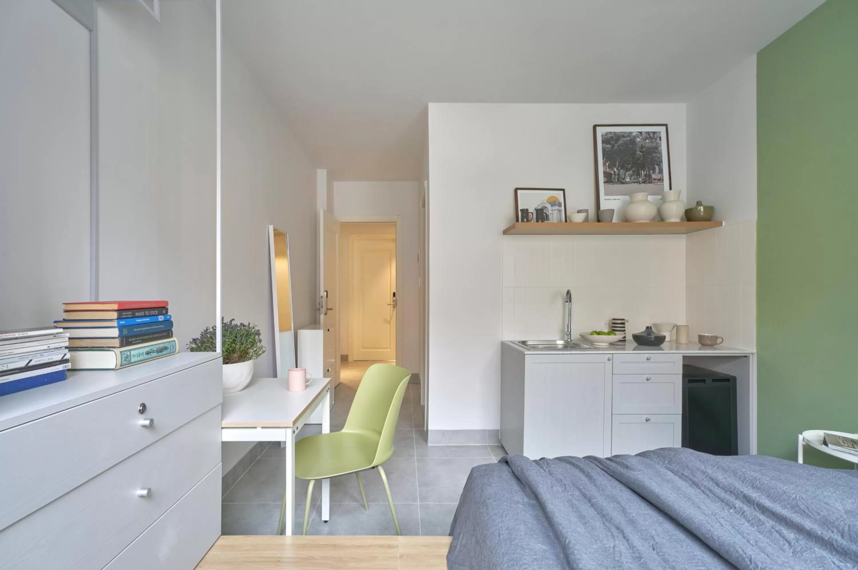 Coffee/tea facilities in M Village Living Cửu Long