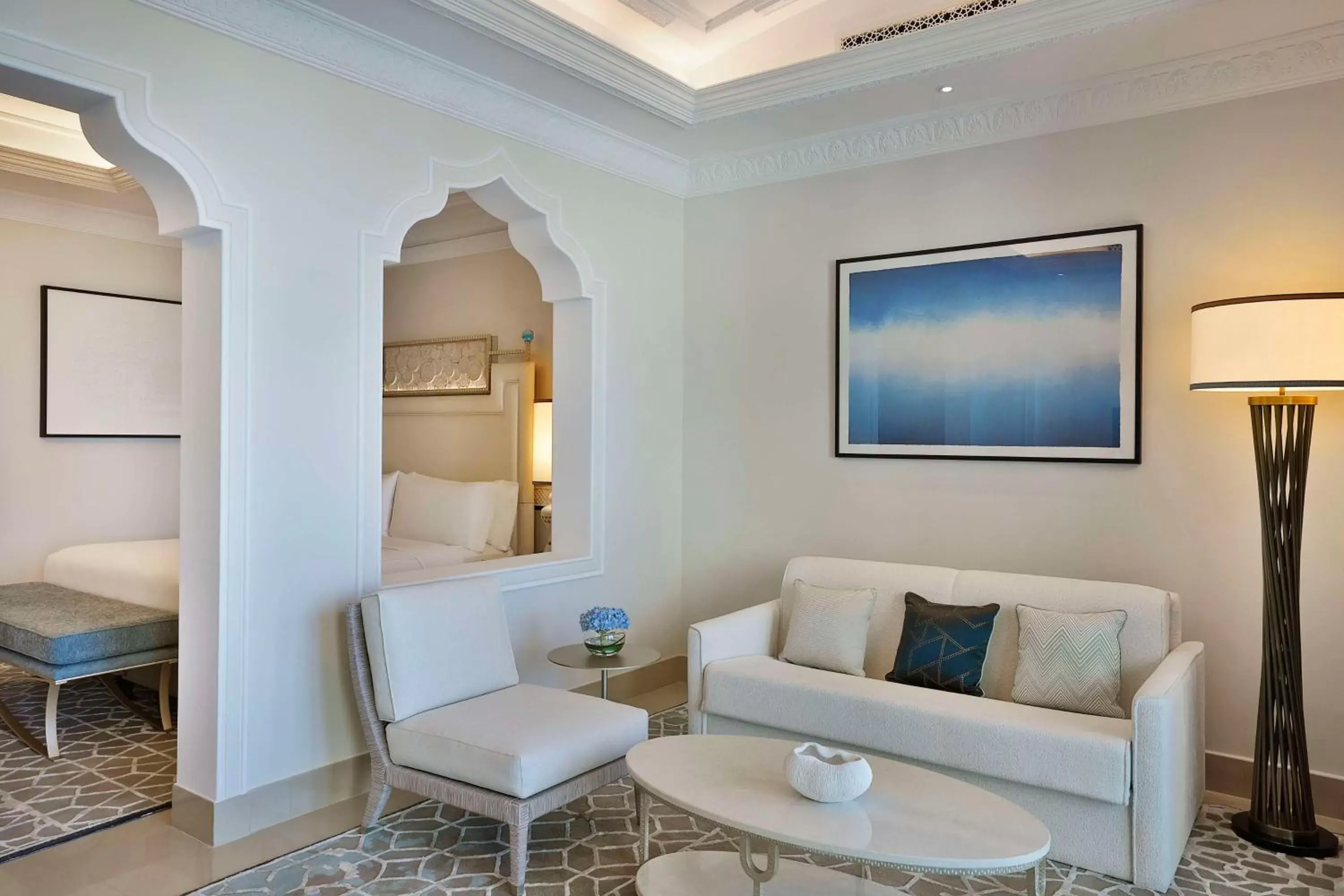 Living room, Seating Area in Waldorf Astoria Ras Al Khaimah