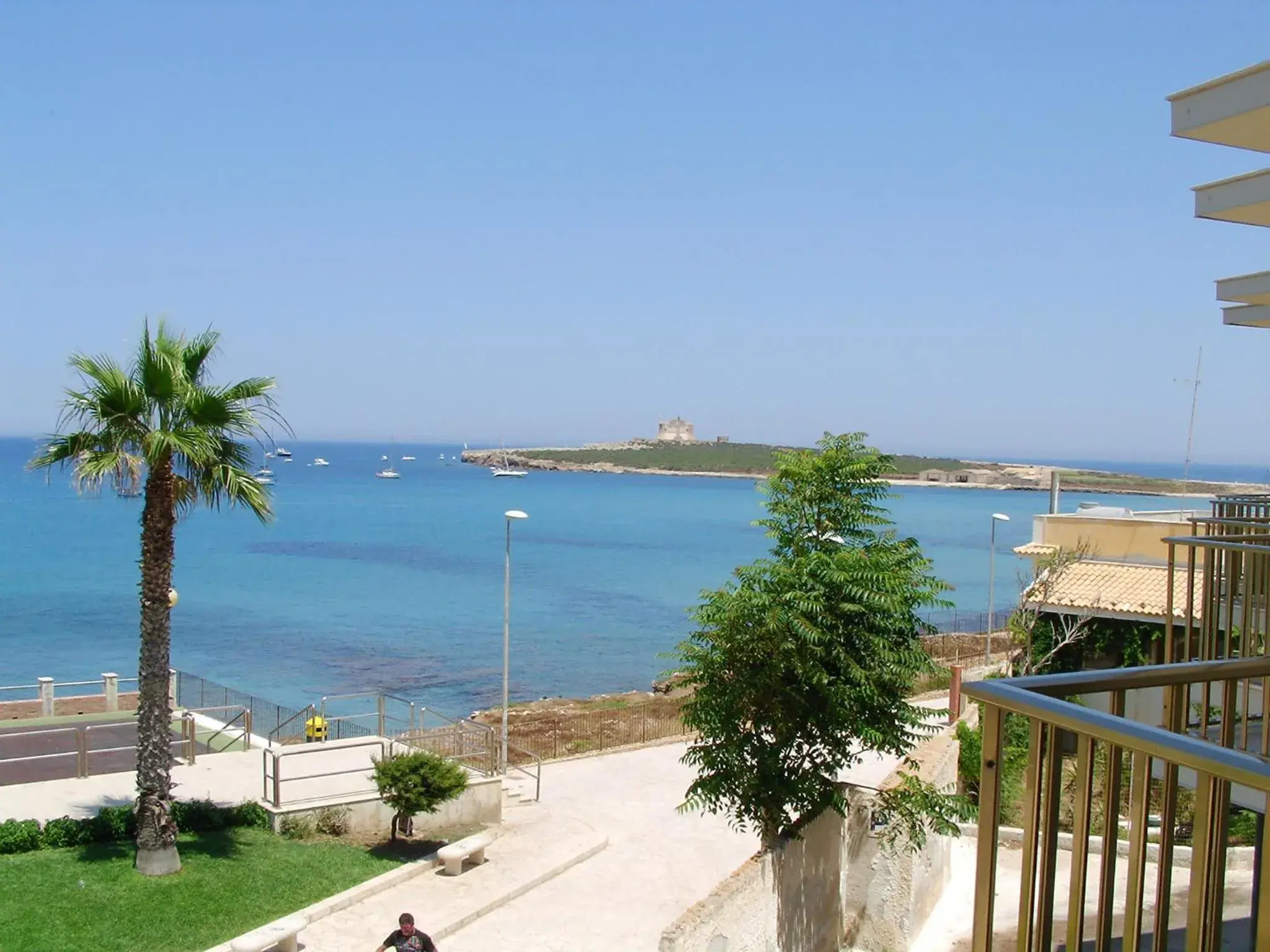 Balcony/Terrace, Sea View in Hotel Vittorio