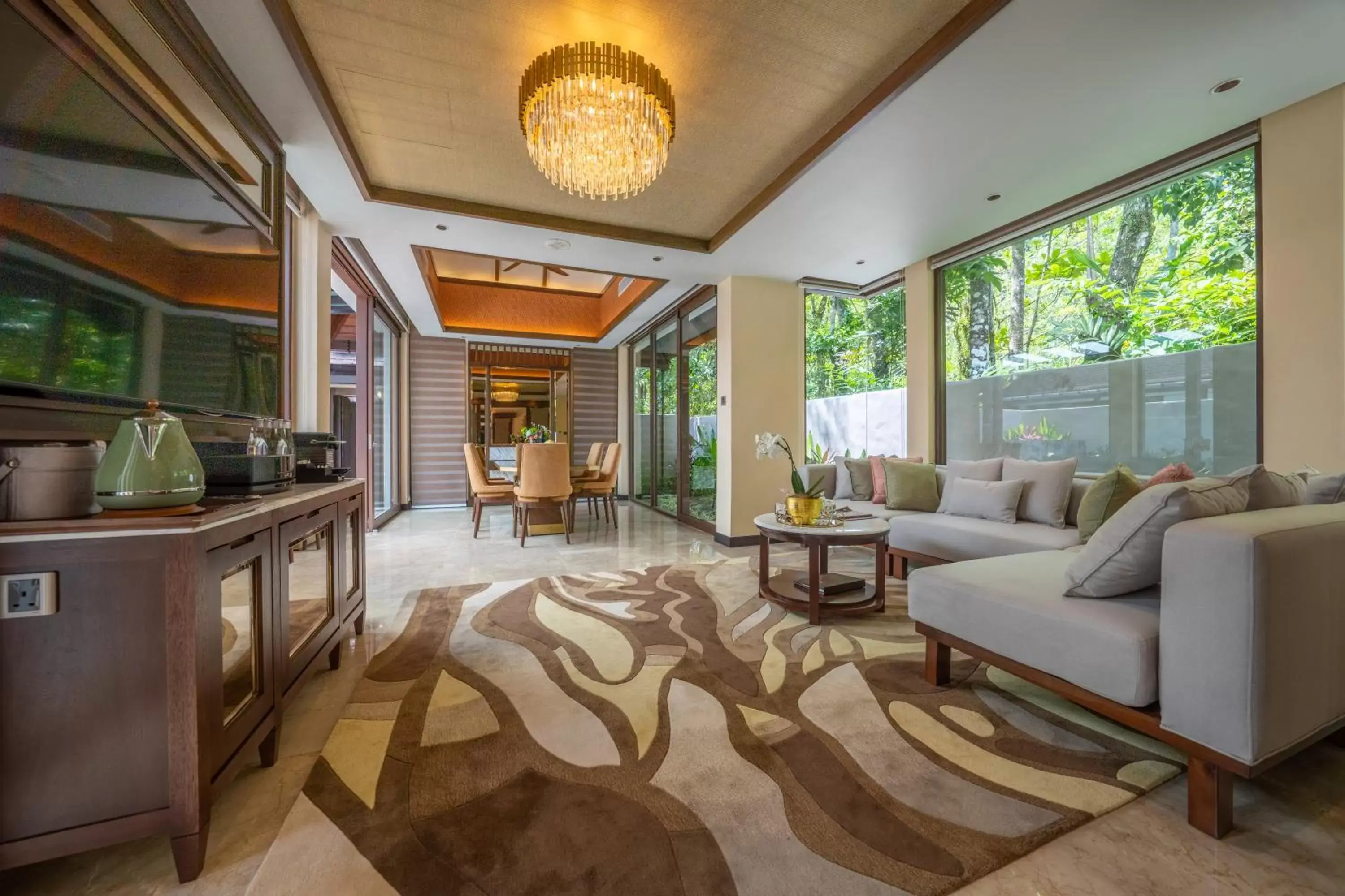 Dining area, Seating Area in The Banjaran Hotsprings Retreat