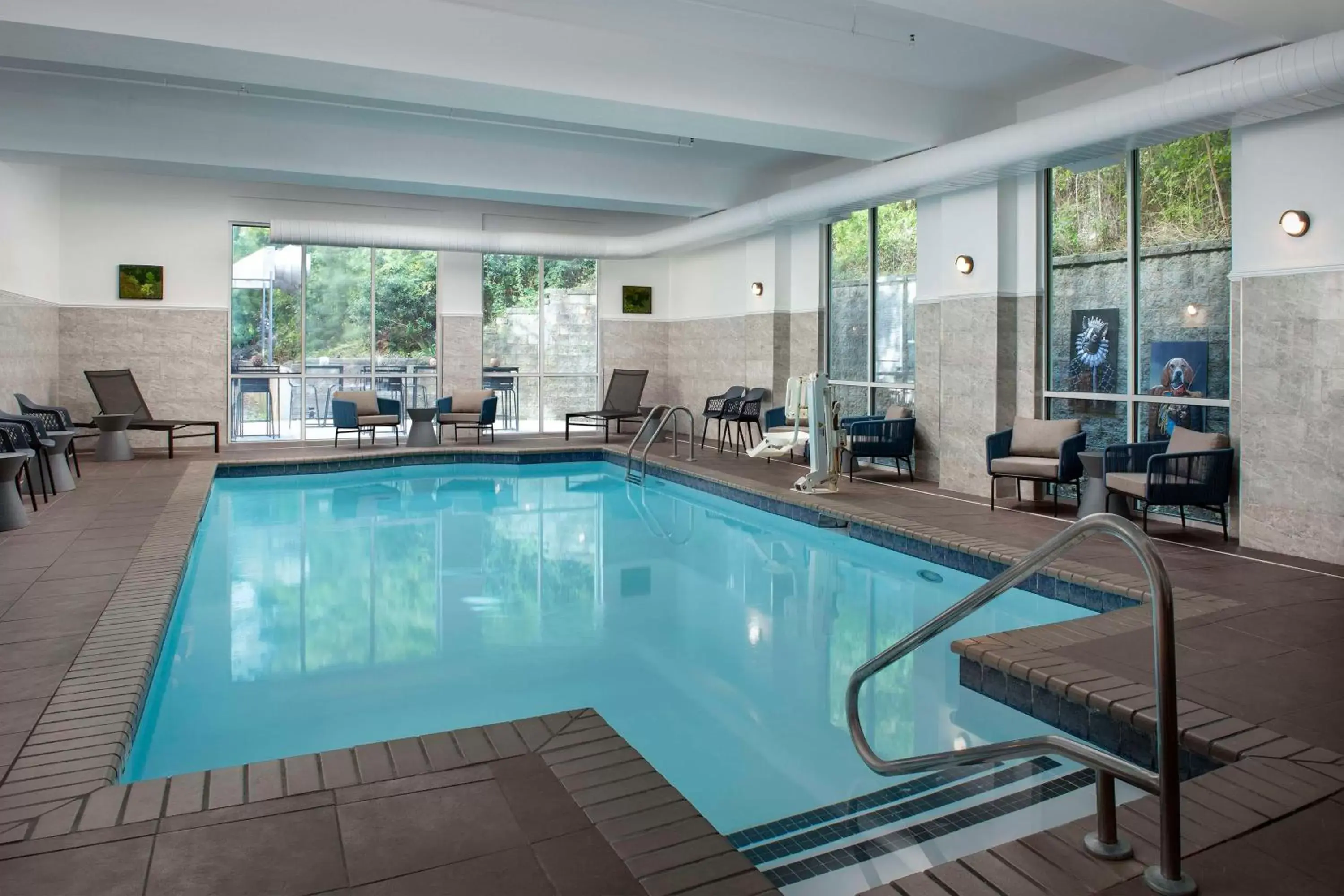 Pool view, Swimming Pool in Doubletree by Hilton Chattanooga Hamilton Place