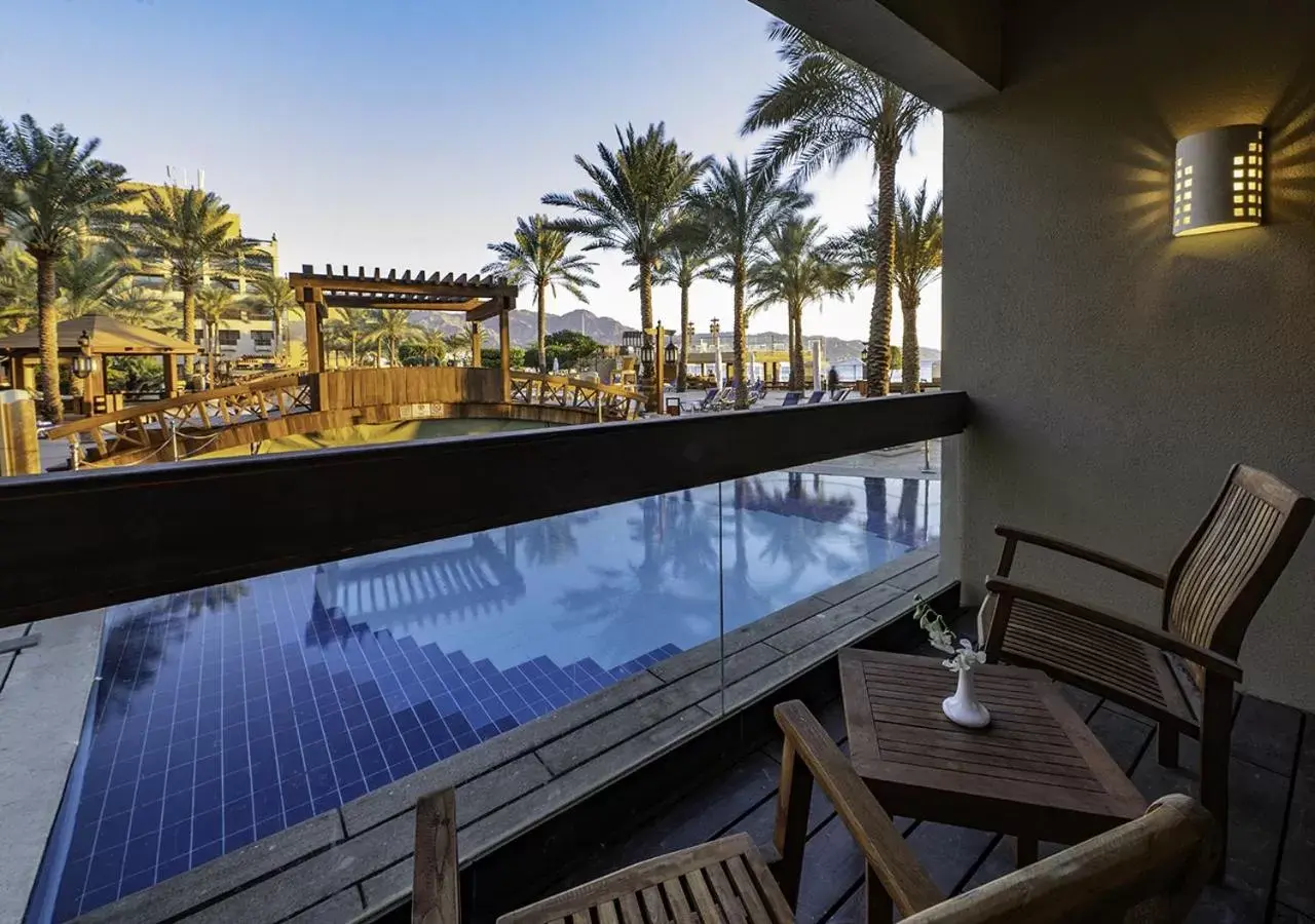 View (from property/room), Swimming Pool in InterContinental Aqaba, an IHG Hotel