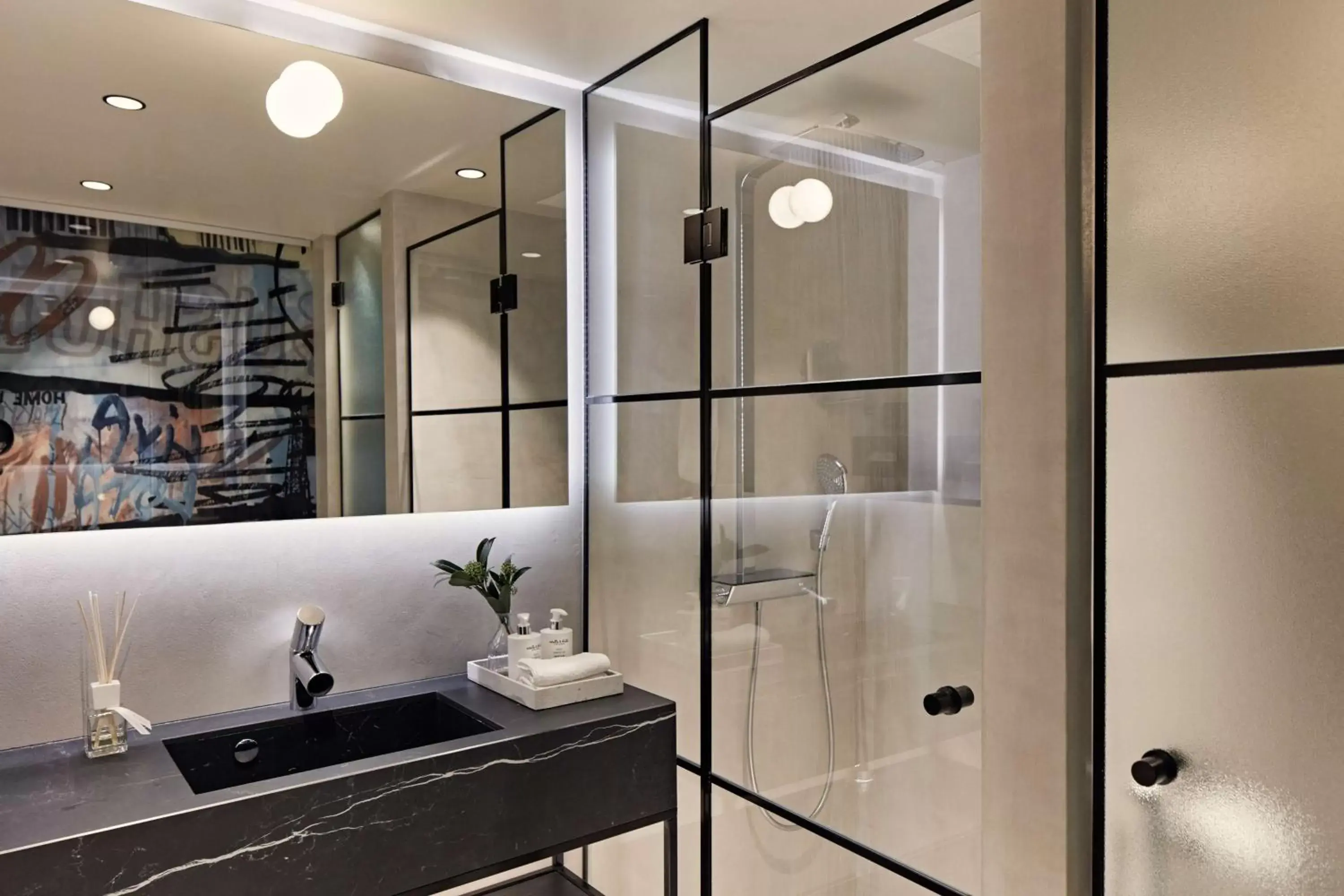 Shower, Bathroom in Radisson Blu Seaside Hotel, Helsinki