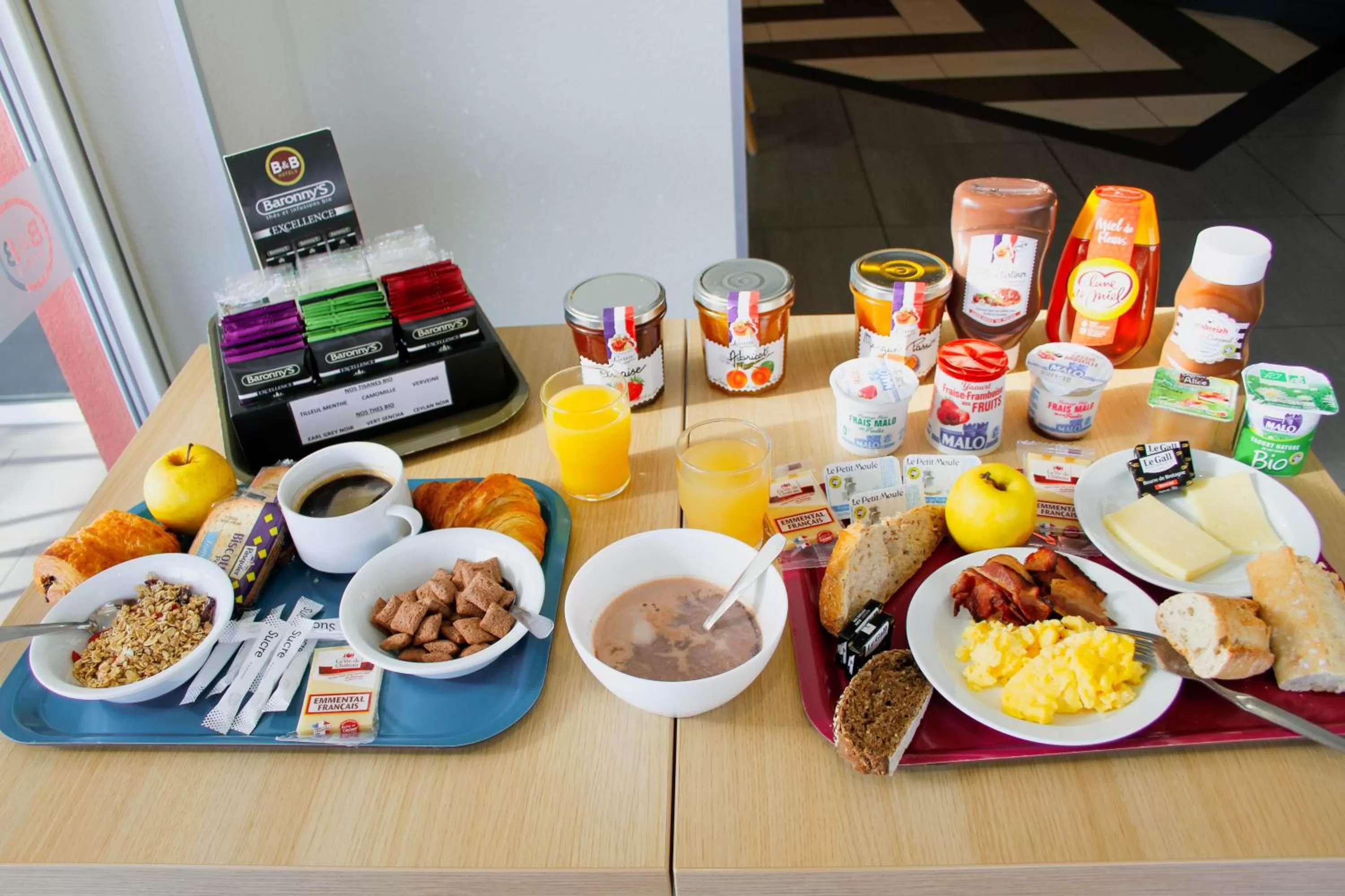 Breakfast in B&B HOTEL Valence TGV Romans