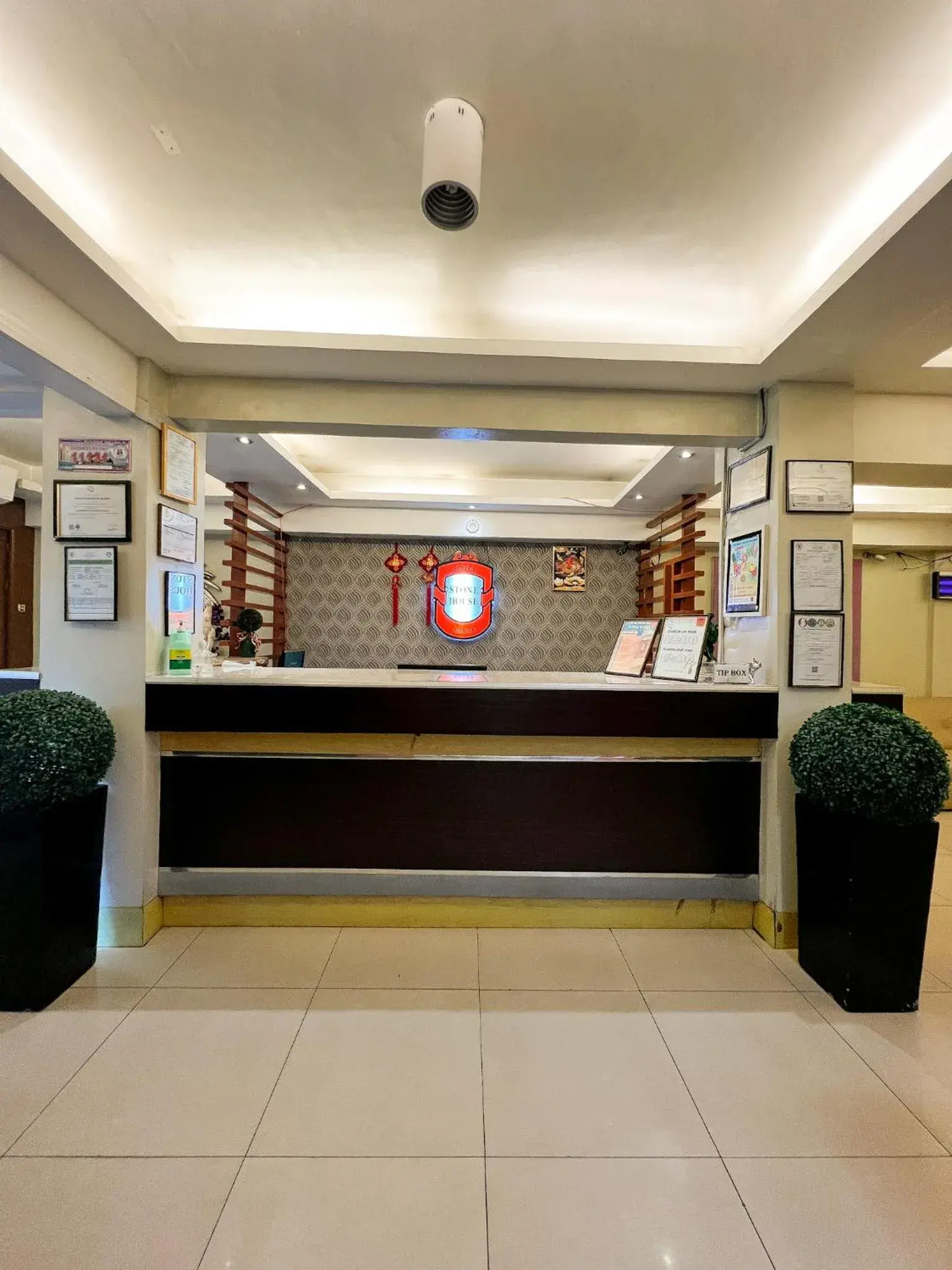 Lobby/Reception in Stone House Manila