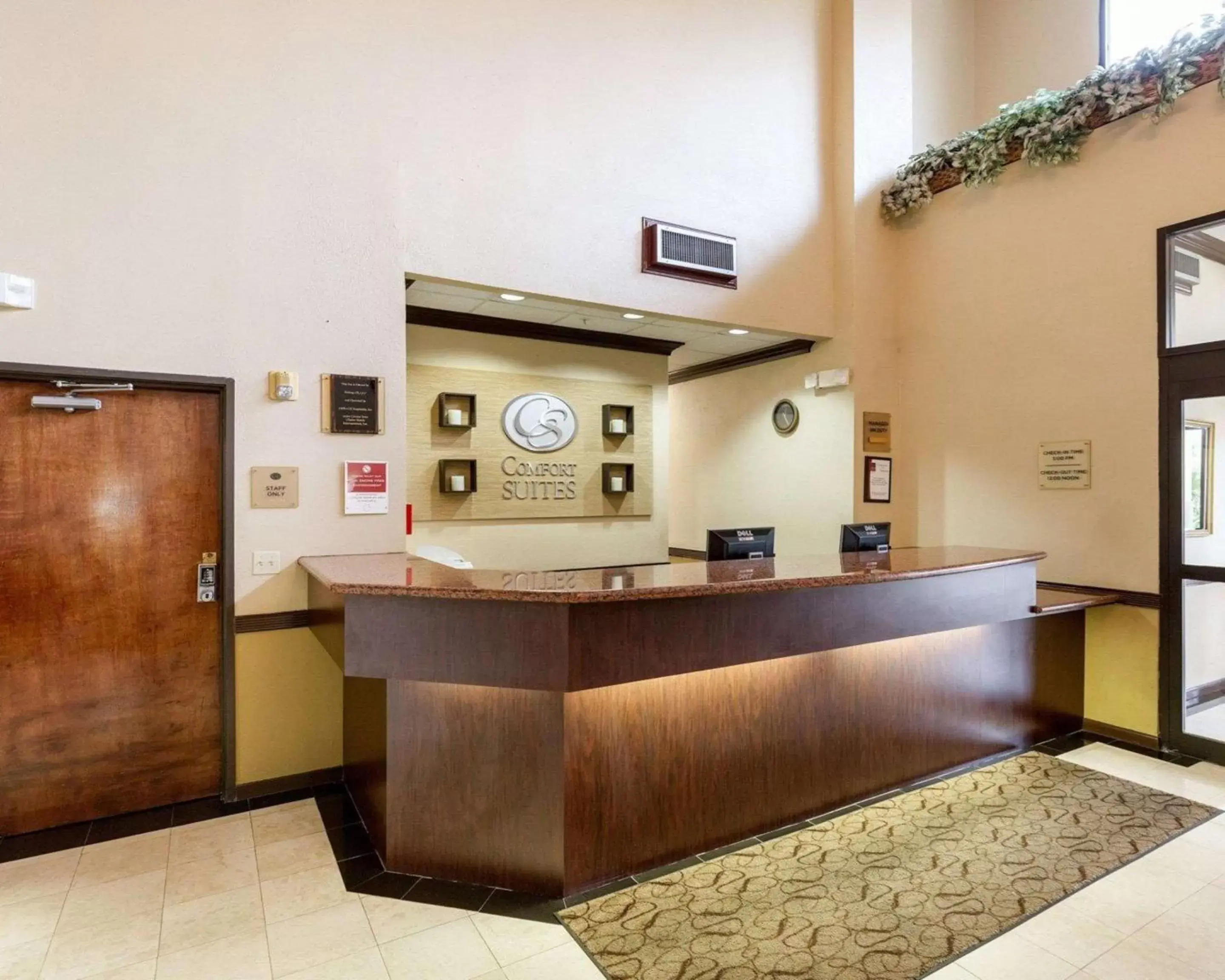 Lobby or reception, Lobby/Reception in Comfort Suites Bush Intercontinental Airport