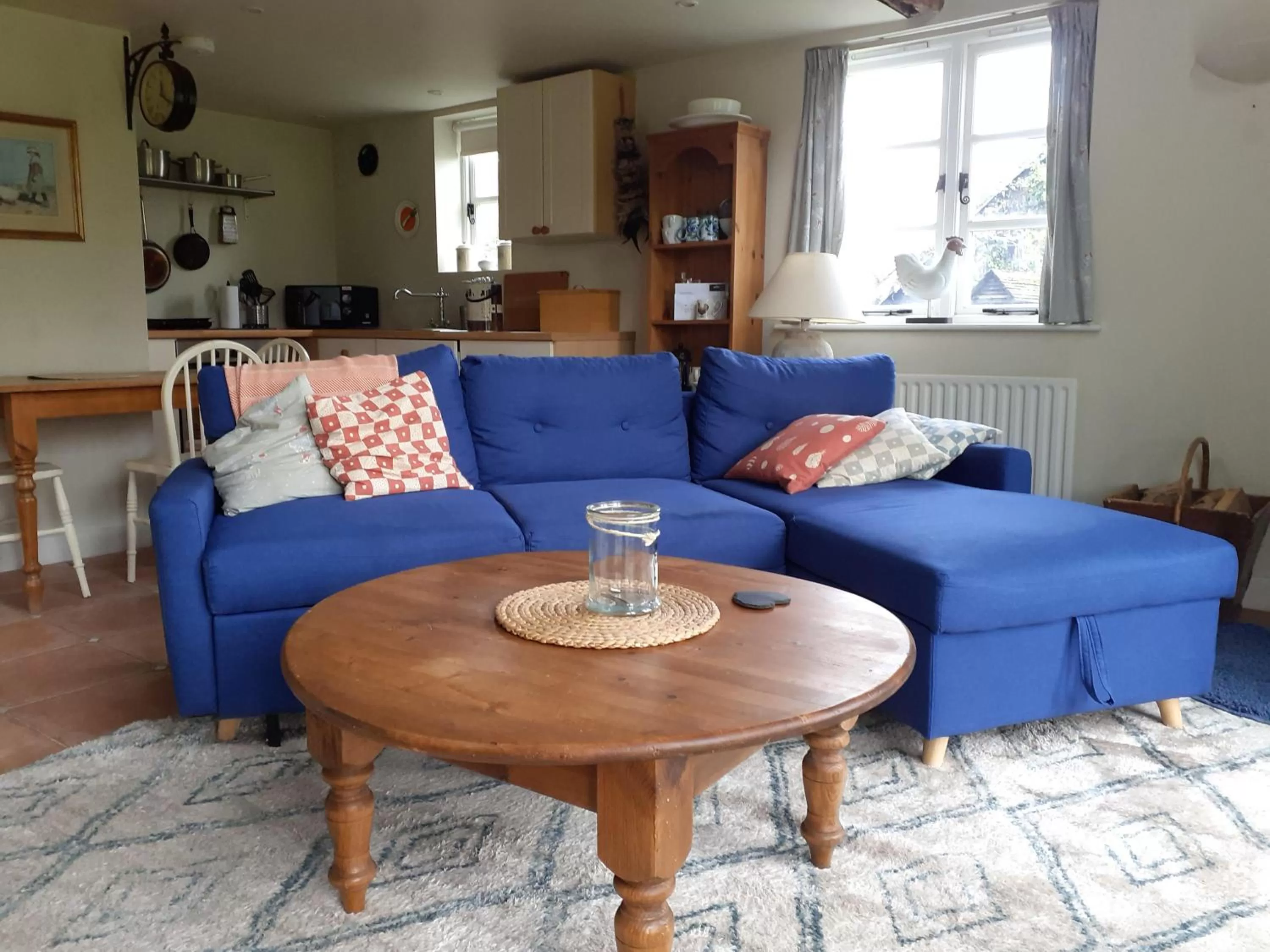 Living room in Field Farm Cottage B&B