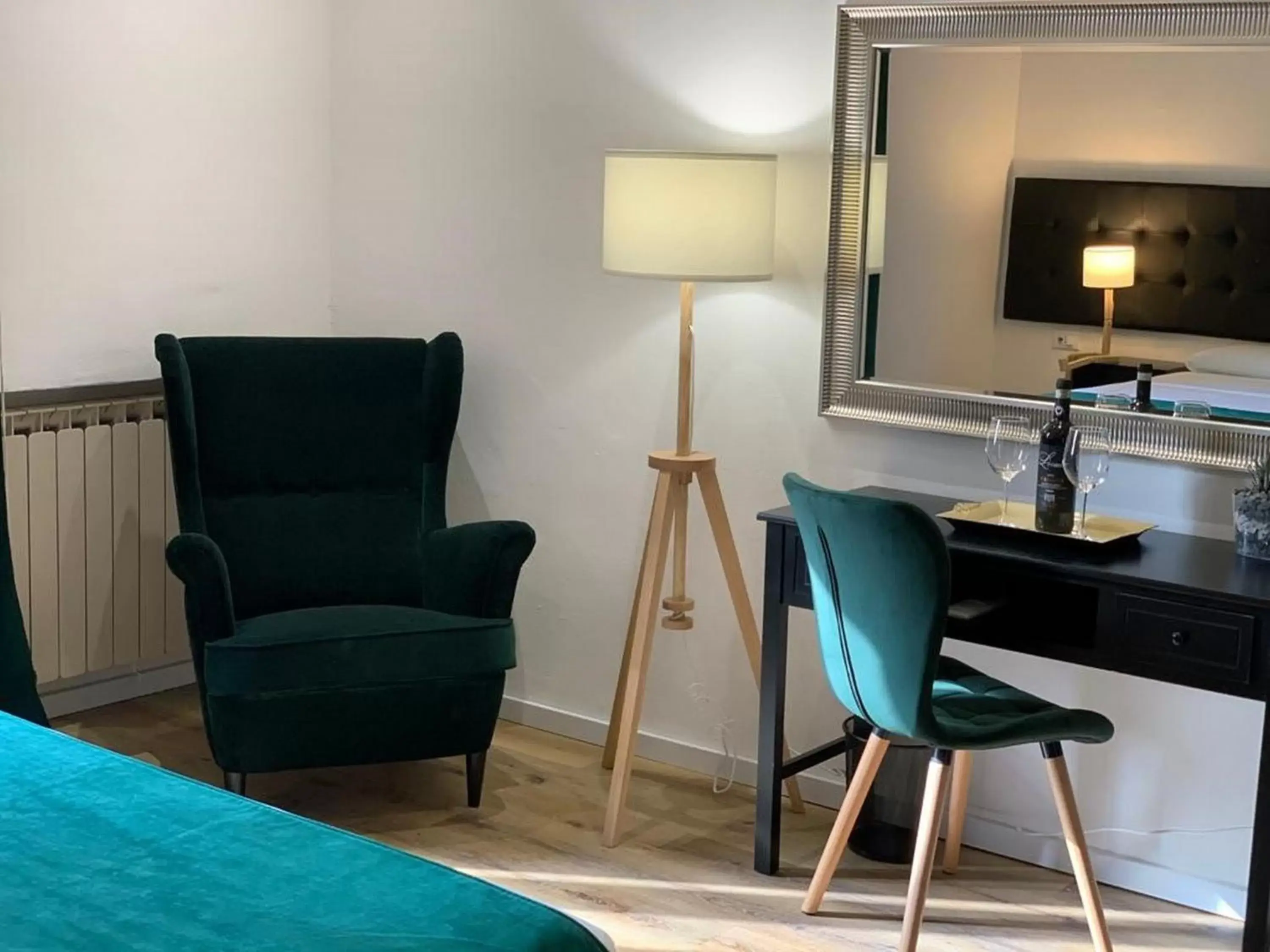 Bedroom, Seating Area in La Coroncina Lodging