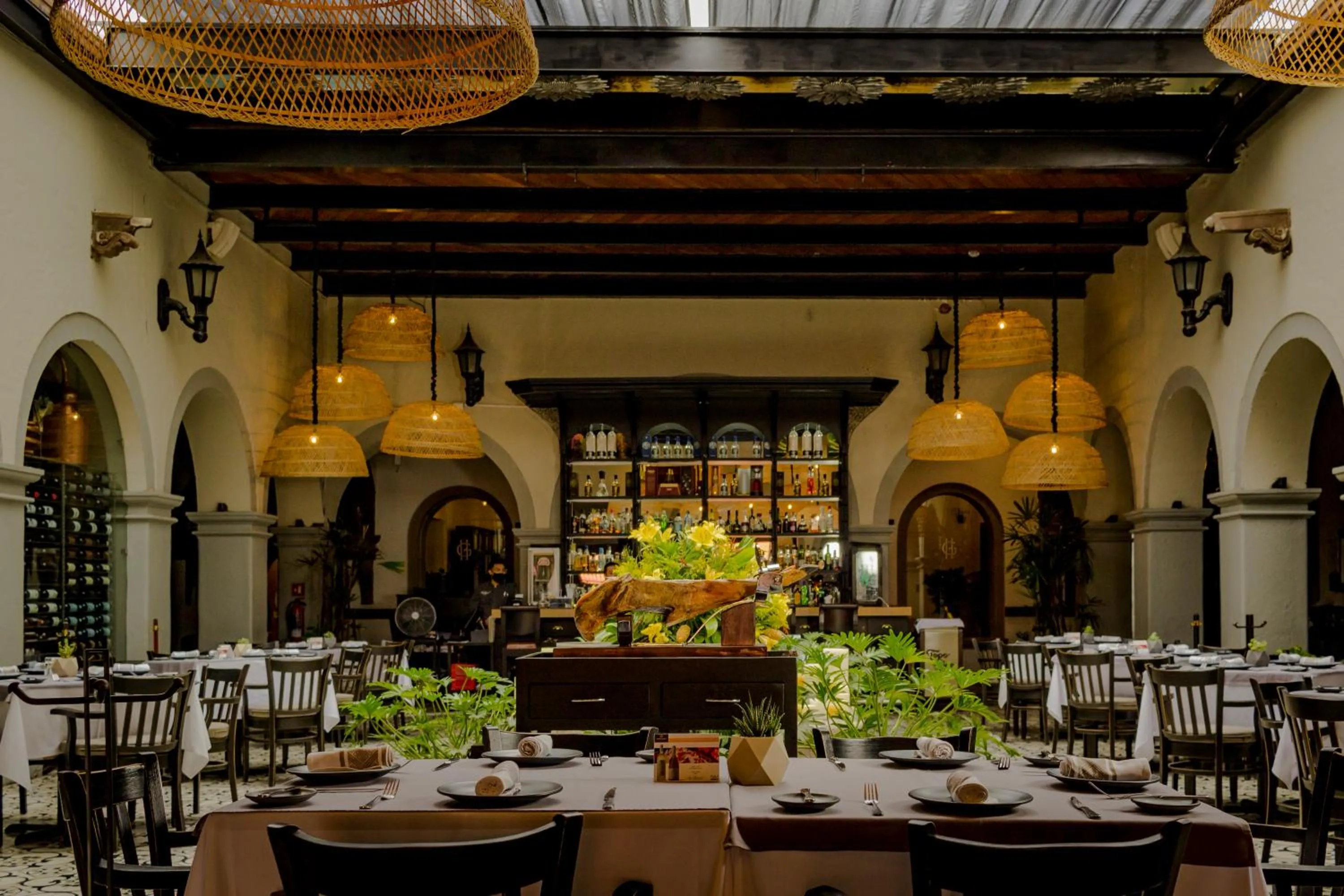 Restaurant/places to eat in Hotel Boutique Hacienda Guadalupe