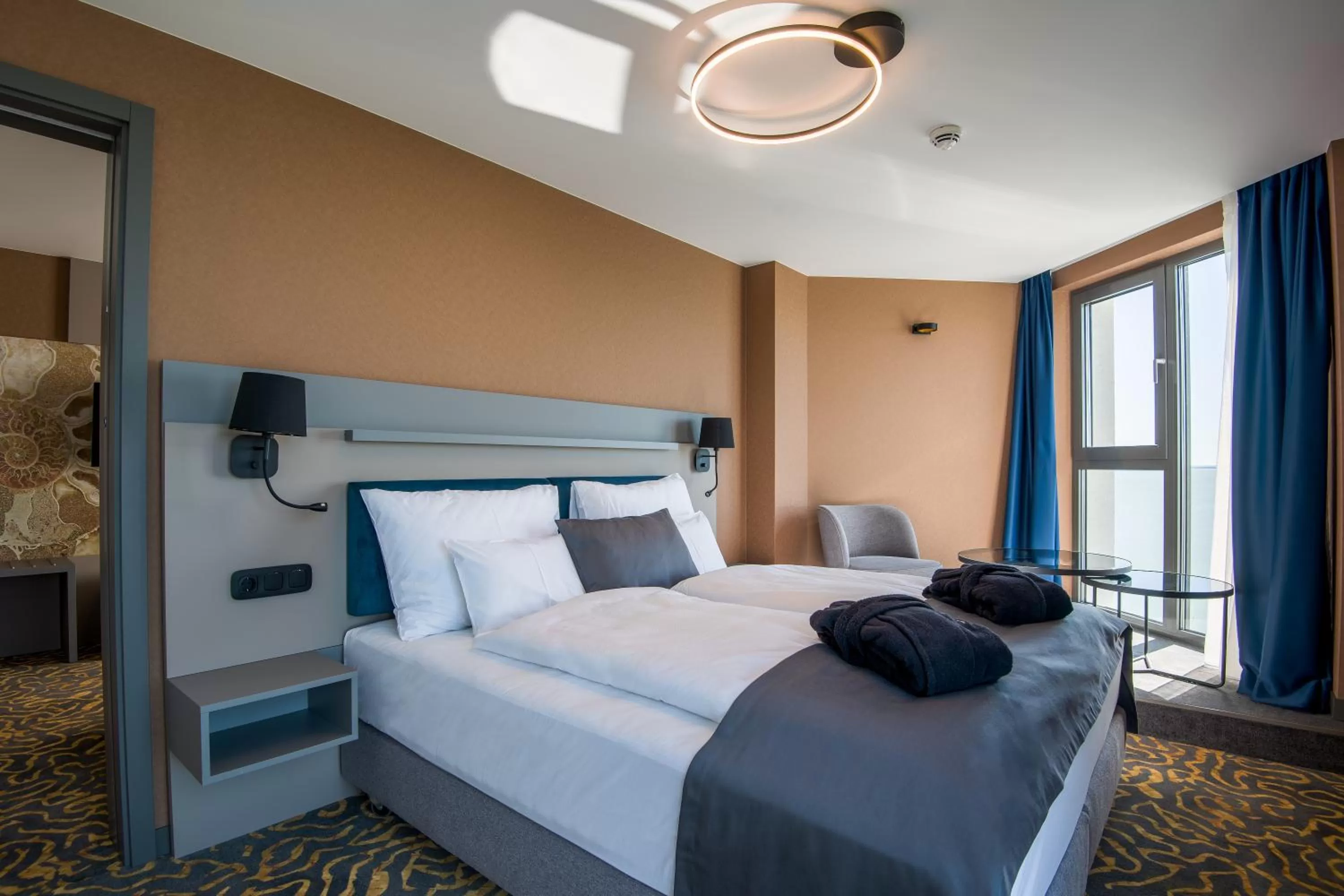 Bed in Hotel Helikon, Keszthely