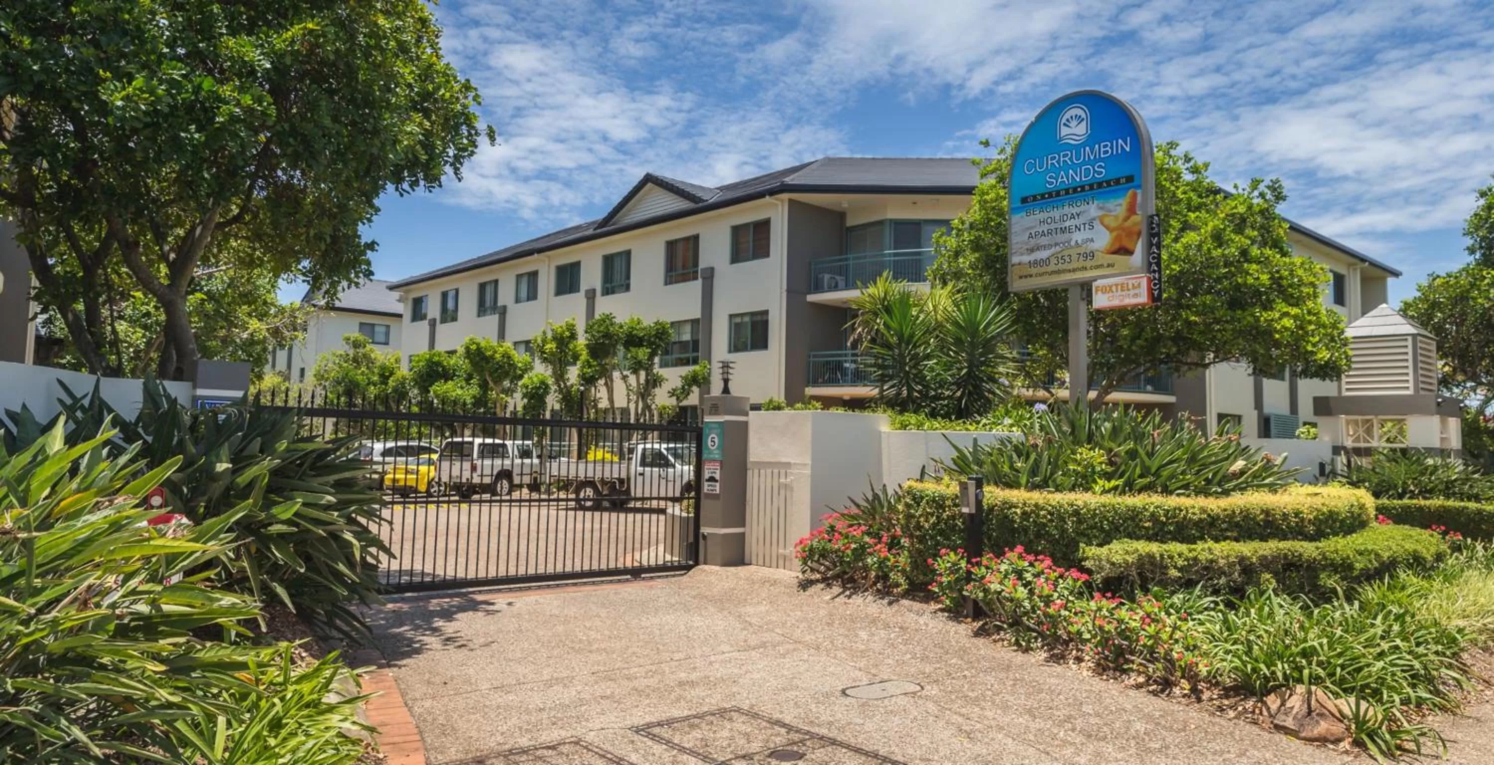 Property building in Currumbin Sands On The Beach