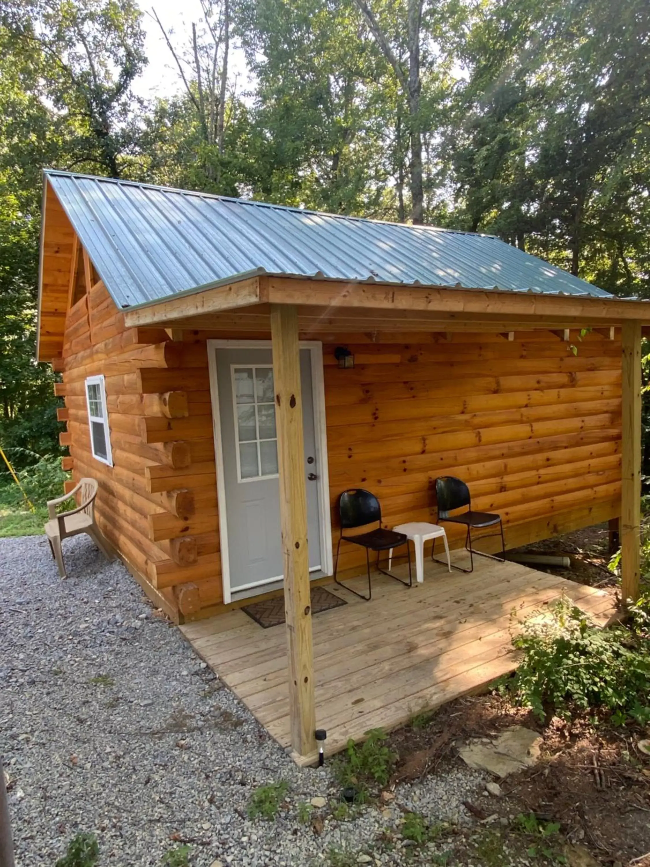 Property building in Kozy Haven Log Cabin Rentals