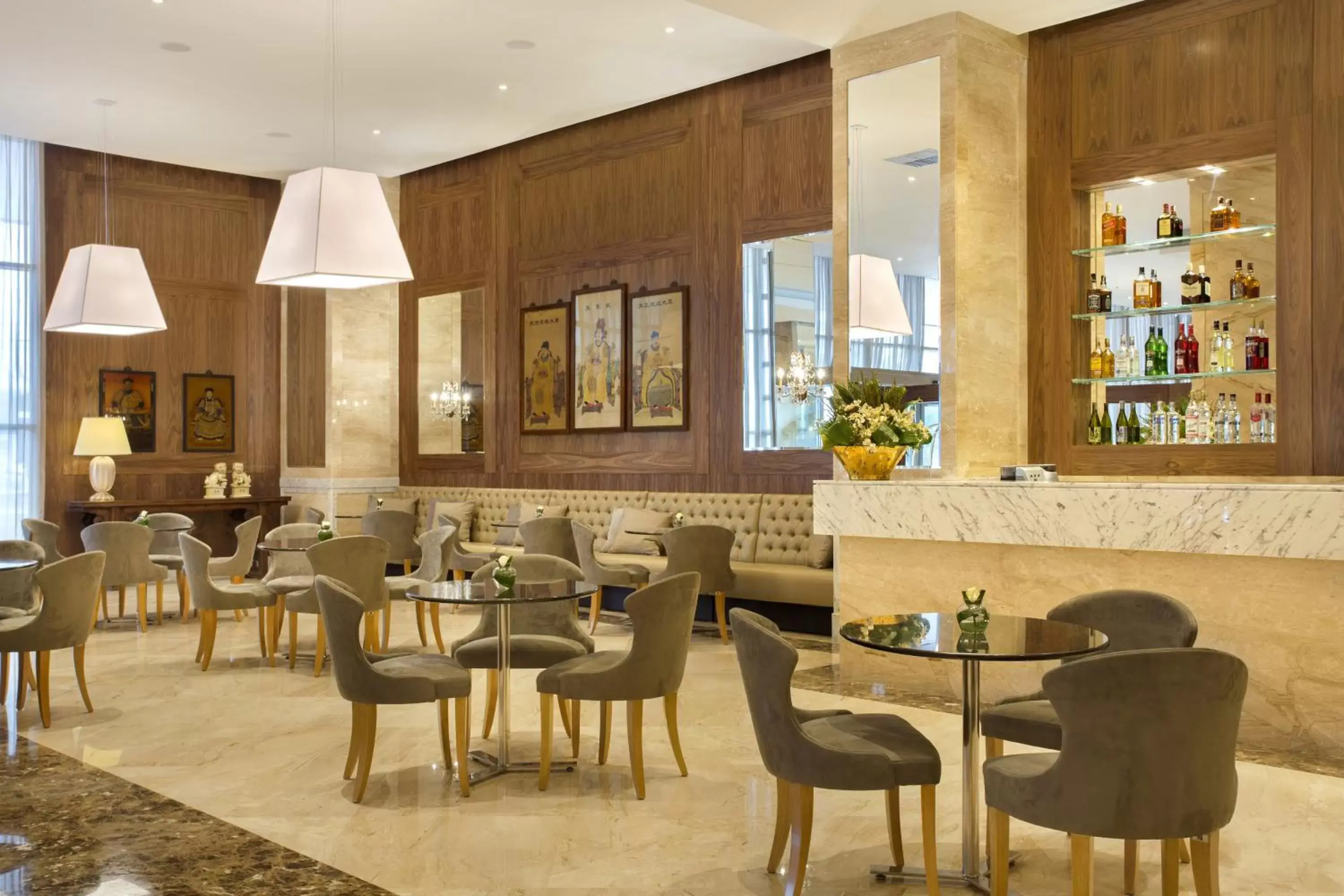 Lounge or bar, Restaurant/Places to Eat in Windsor Marapendi Hotel