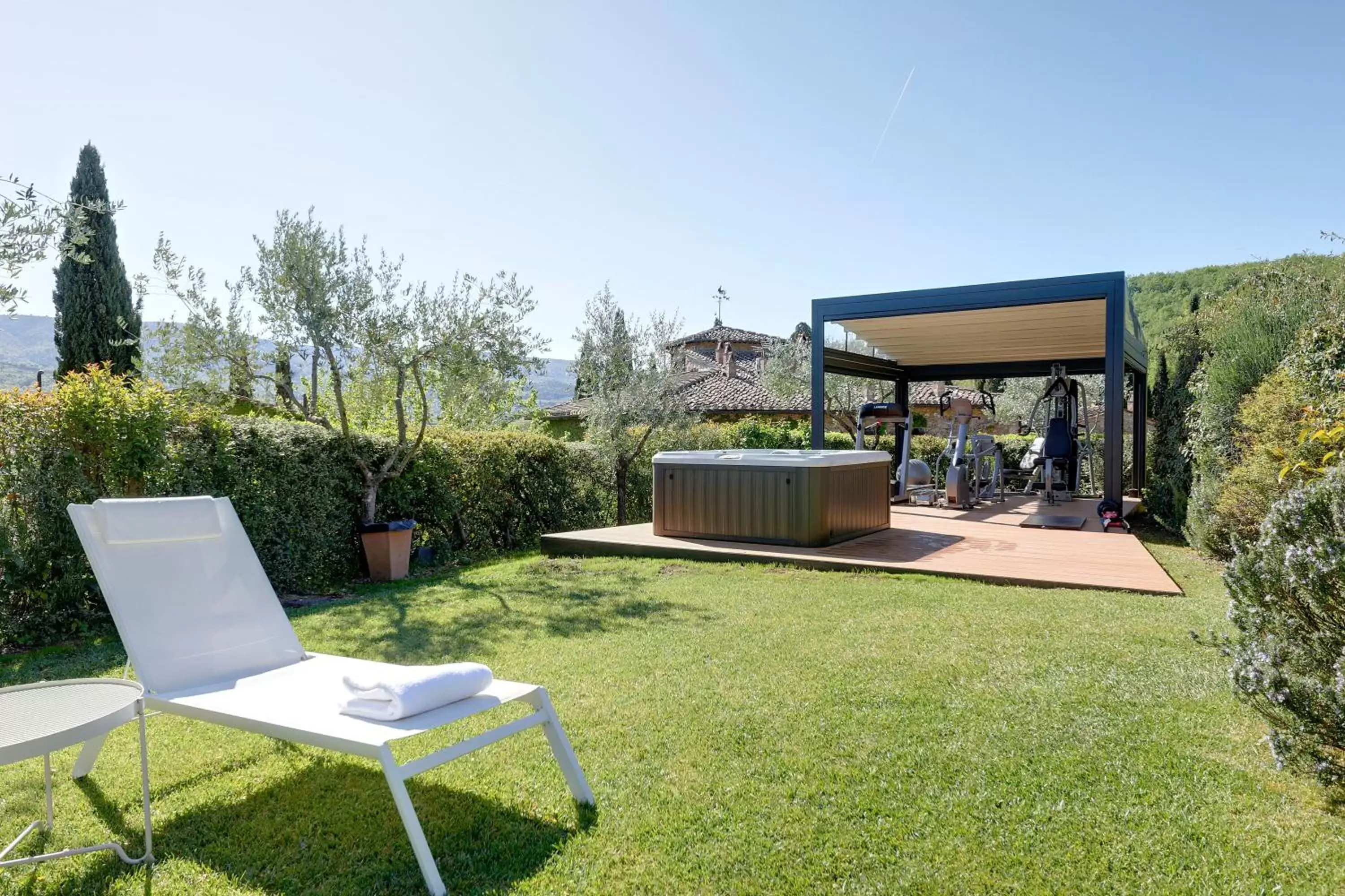 Fitness centre/facilities, Garden in Terre di Baccio