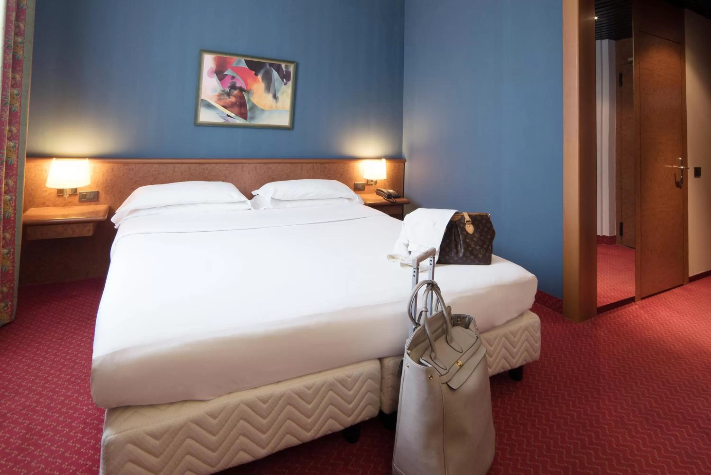 Bedroom, Bed in Idea Hotel Piacenza