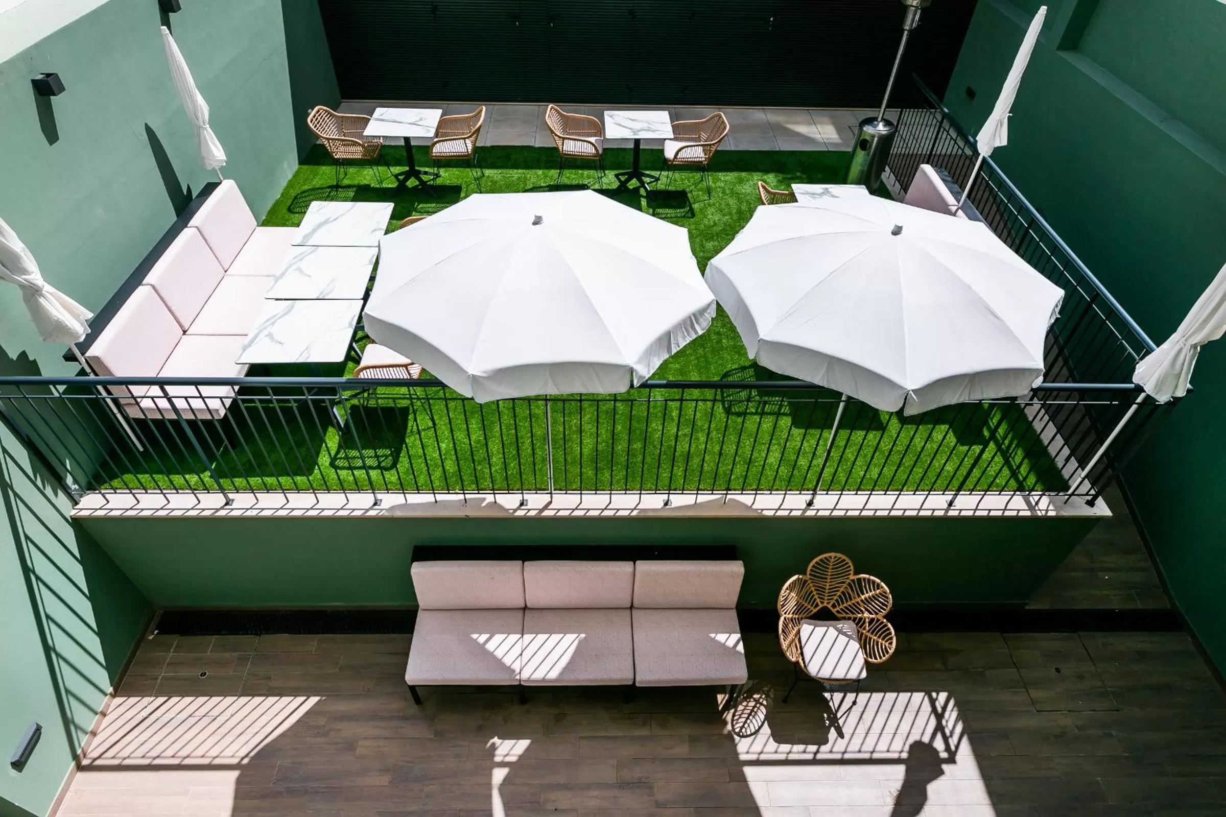 Patio in LX SoHo Boutique Hotel by RIDAN Hotels