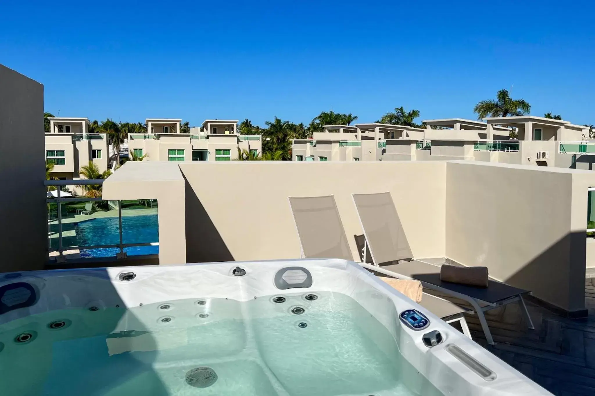 Hot Tub in Playa Palmera Beach Resort