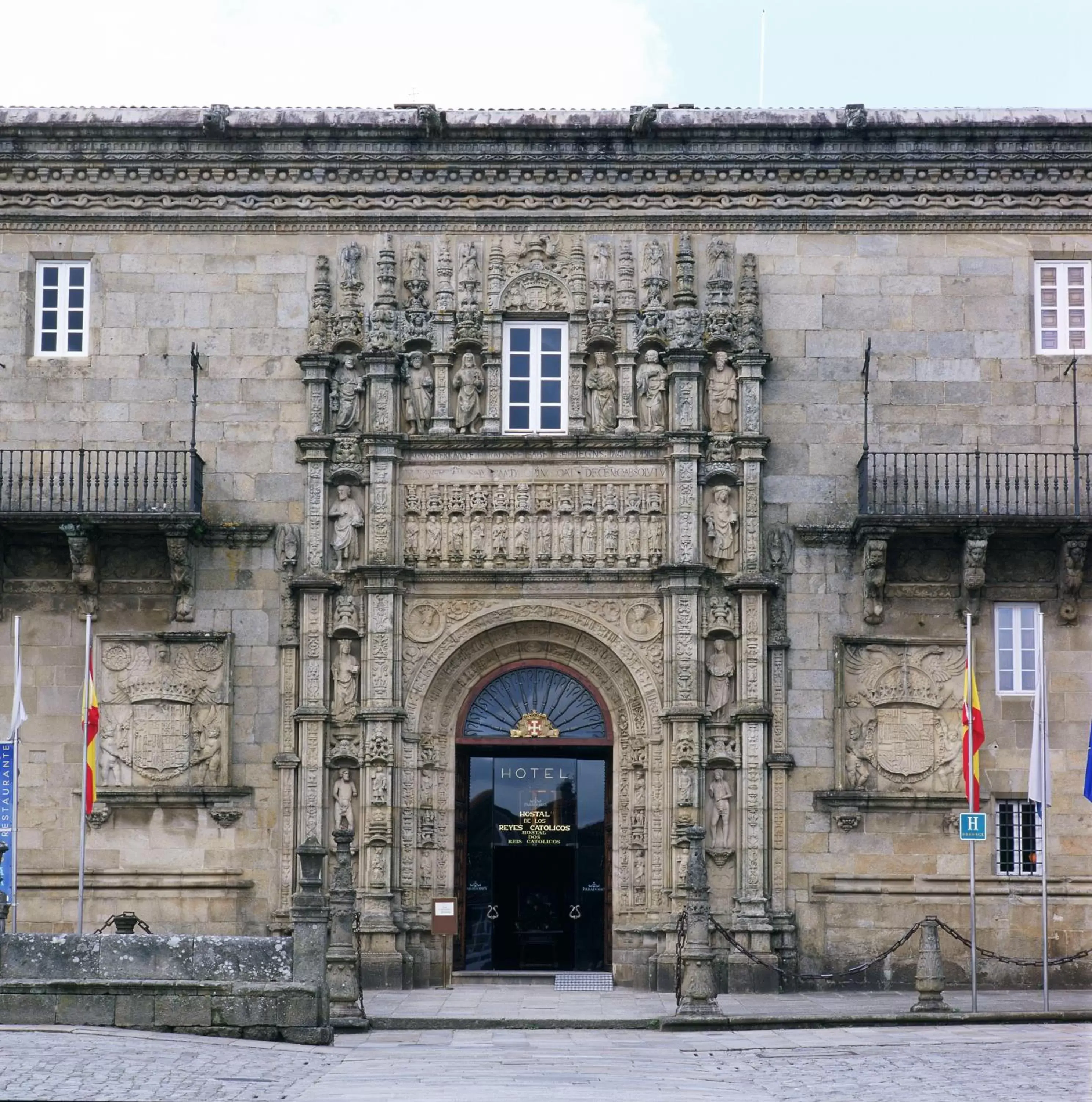 Facade/entrance in Parador de Santiago - Hostal Reis Catolicos