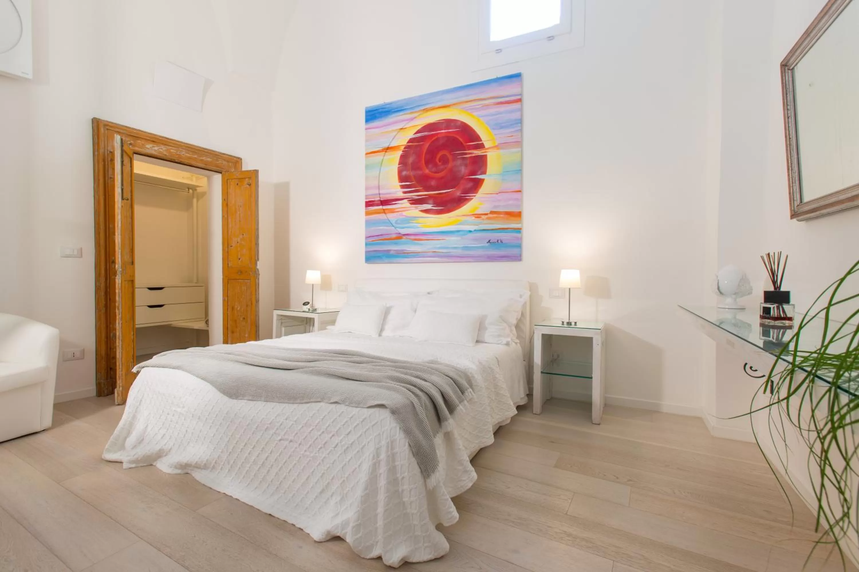 Bed in La Finestra sul Convitto B&B