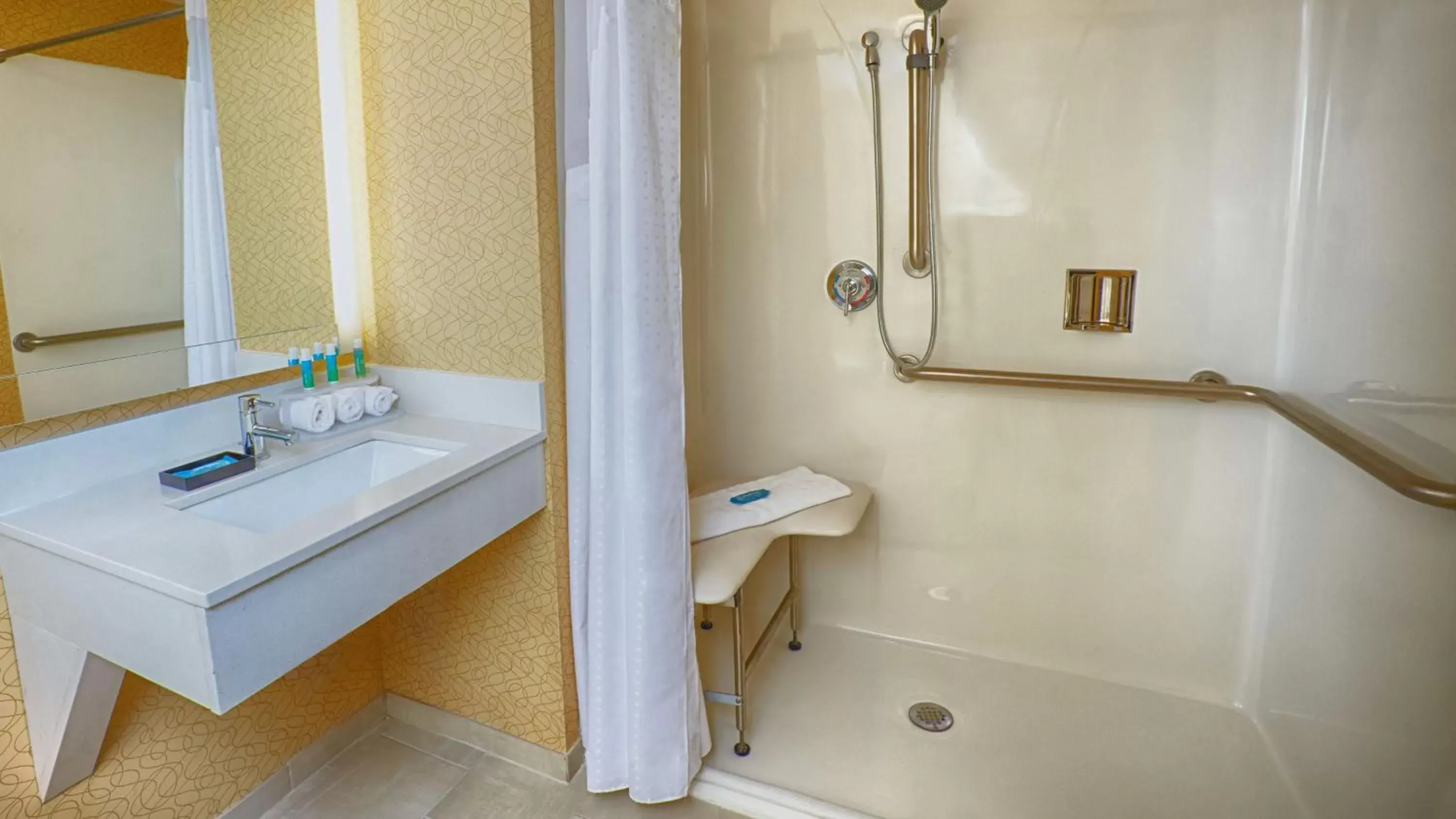 Photo of the whole room, Bathroom in Holiday Inn Express Bordentown - Trenton South, an IHG Hotel