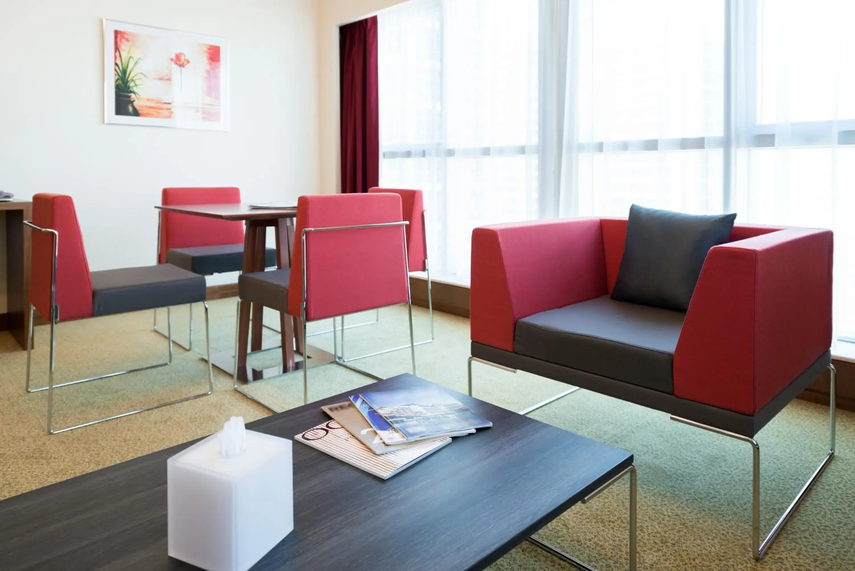 Living room, Seating Area in Aparthotel Adagio Fujairah