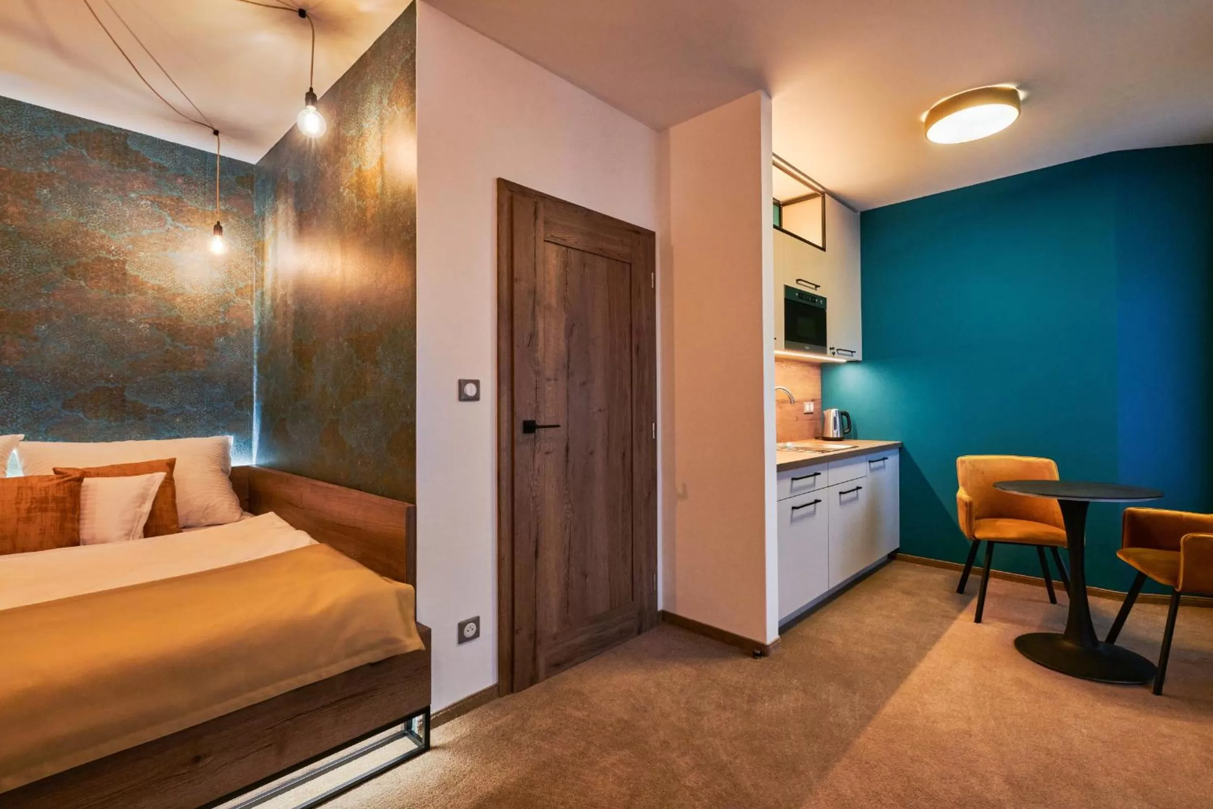 Bed in Hotel Alfréd a Hermína