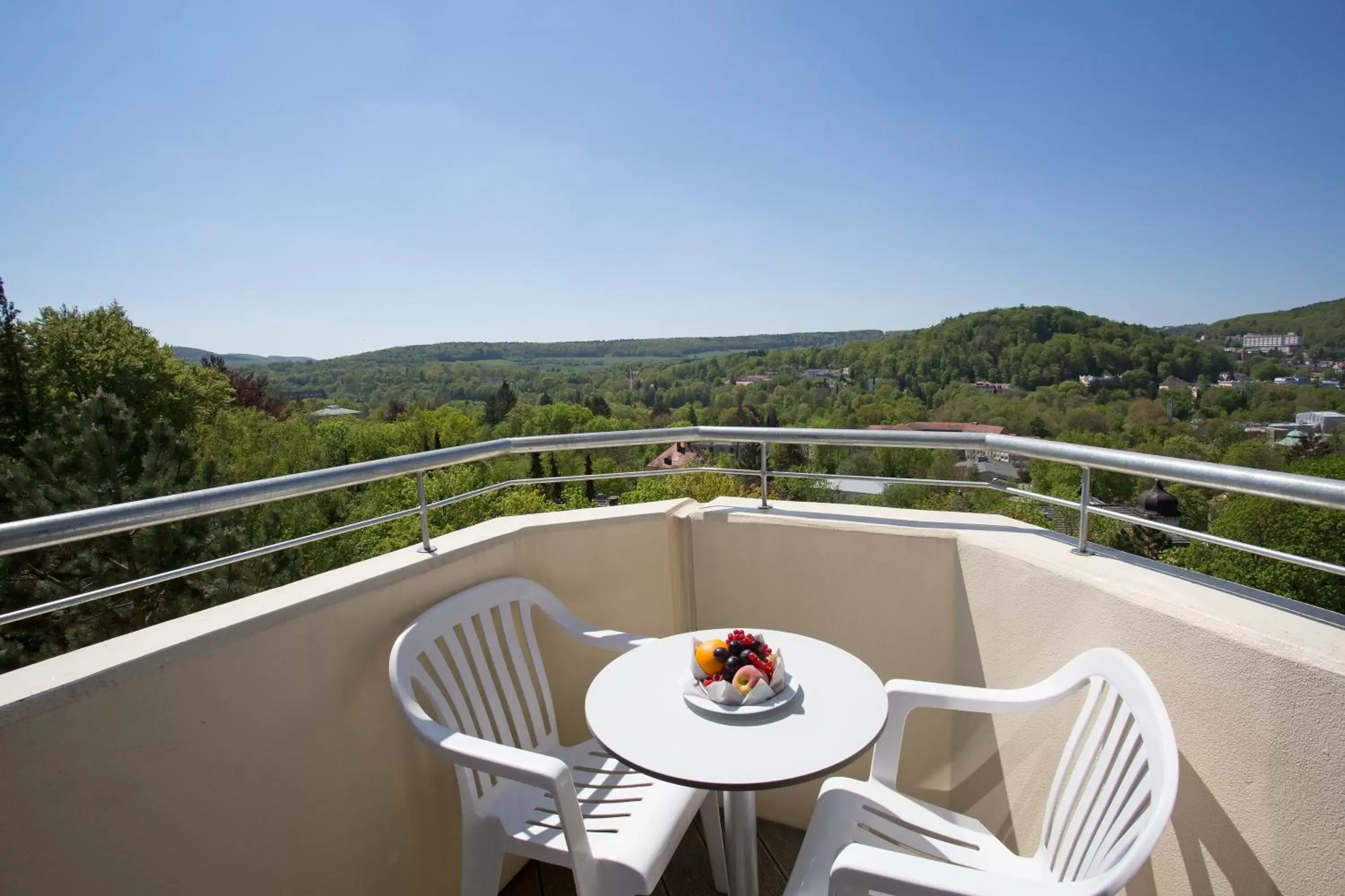Mountain view, Balcony/Terrace in Parkhotel CUP VITALIS