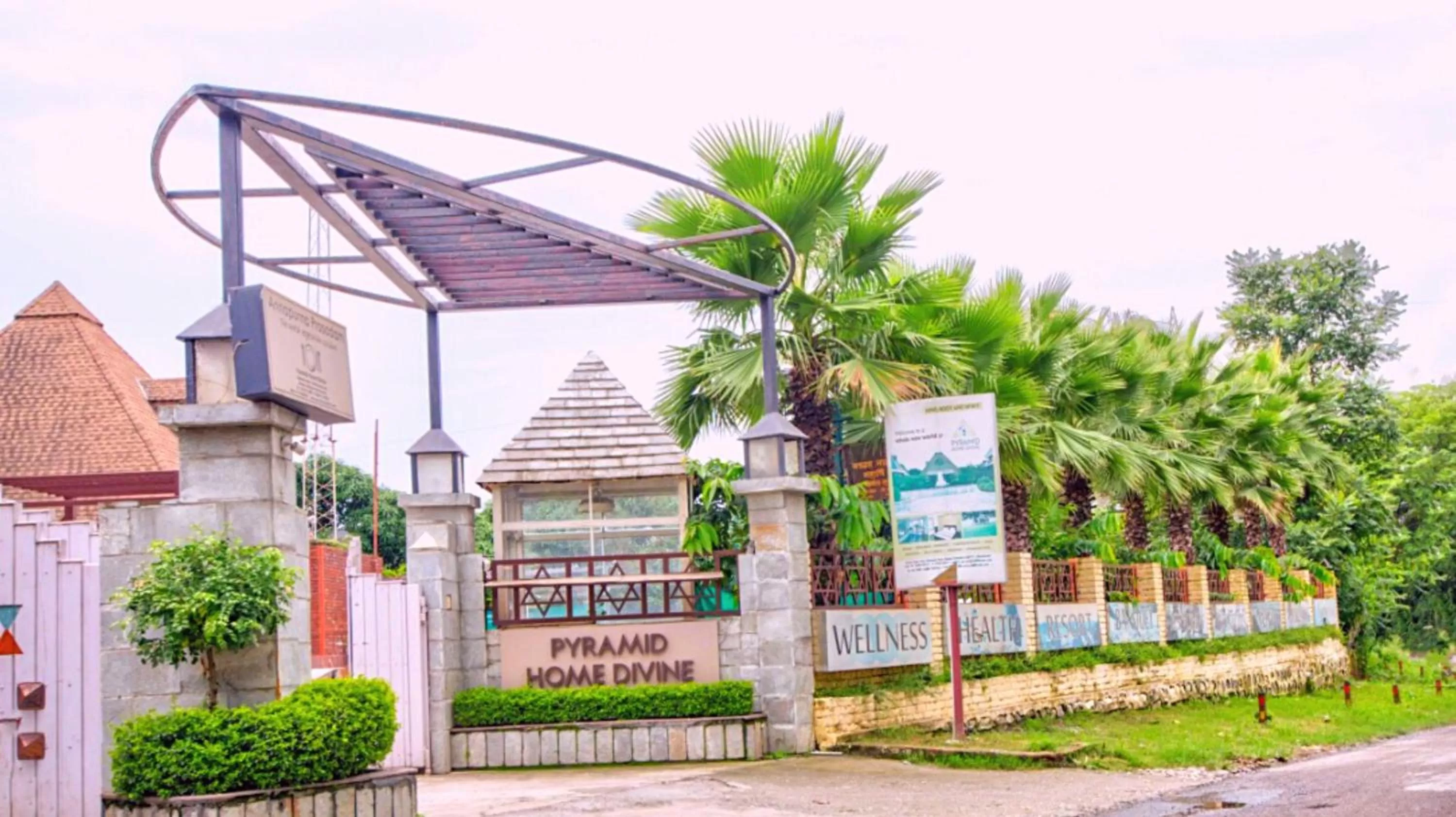 Street view, Property Building in ShriGo Pyramid Home Divine - A Wellness Resort