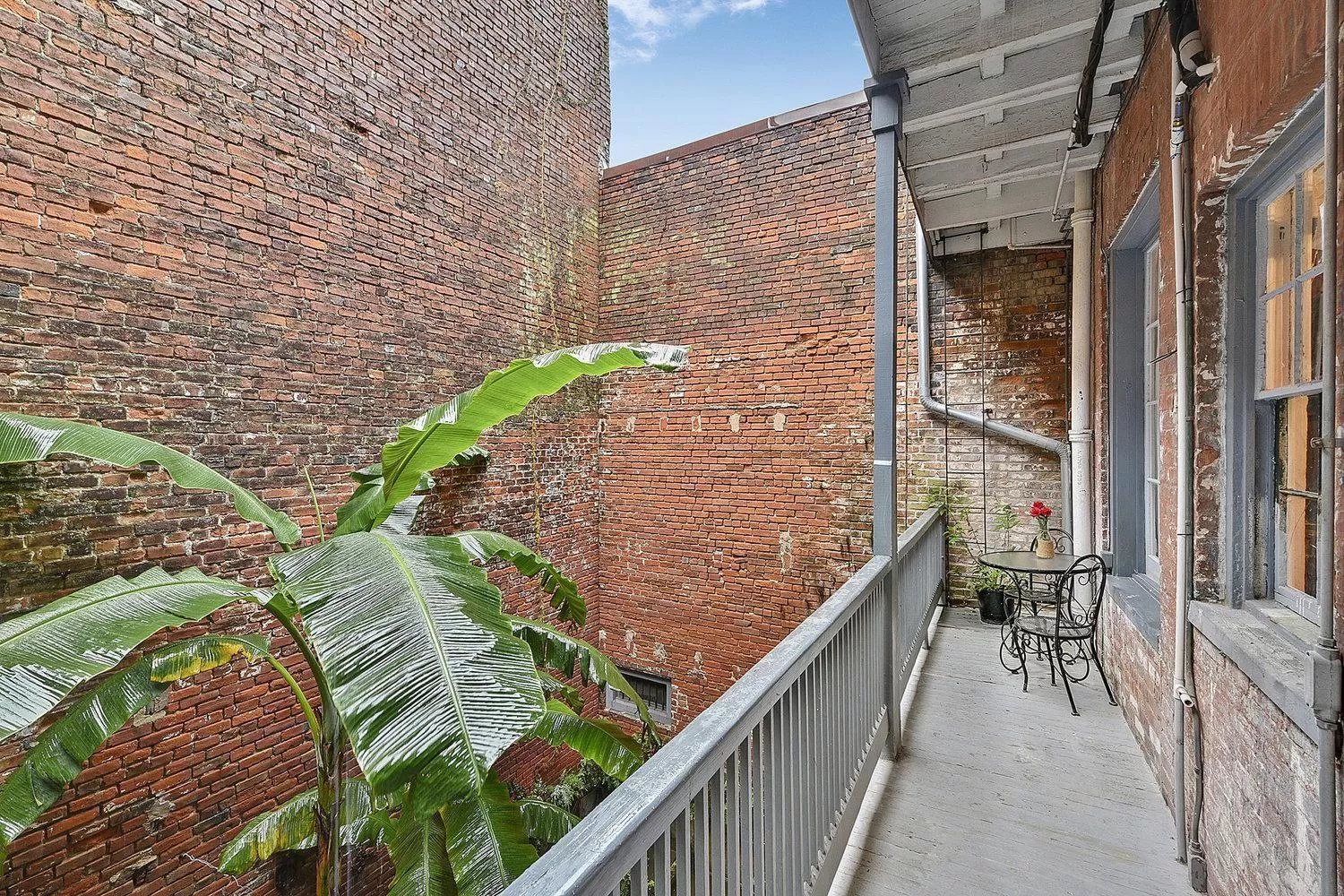 Balcony/Terrace in French Quarter Mansion