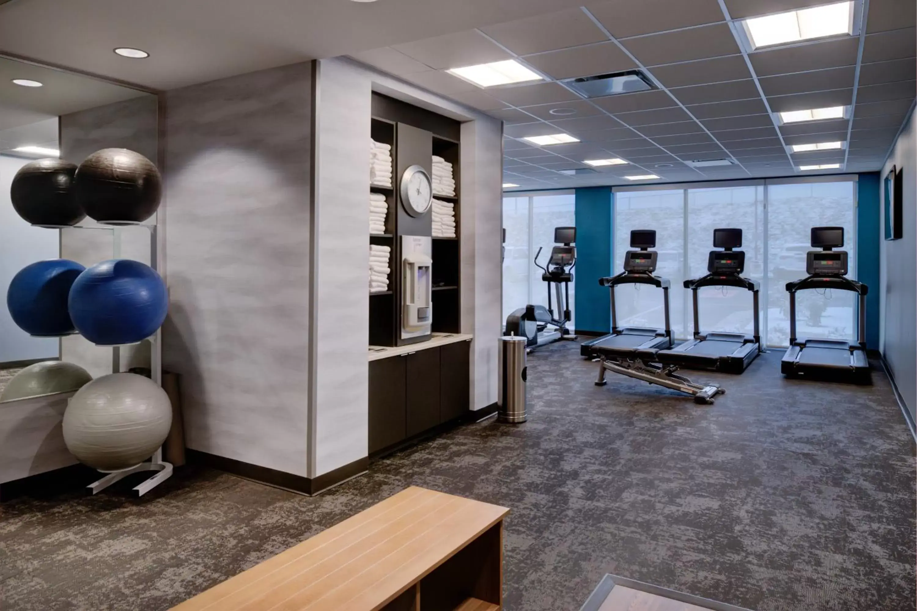 Fitness centre/facilities, Fitness Center/Facilities in Fairfield Inn & Suites by Marriott Staunton