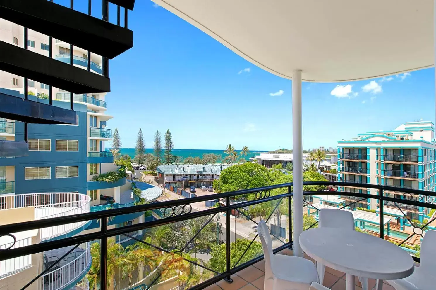 Patio in Caribbean Resort