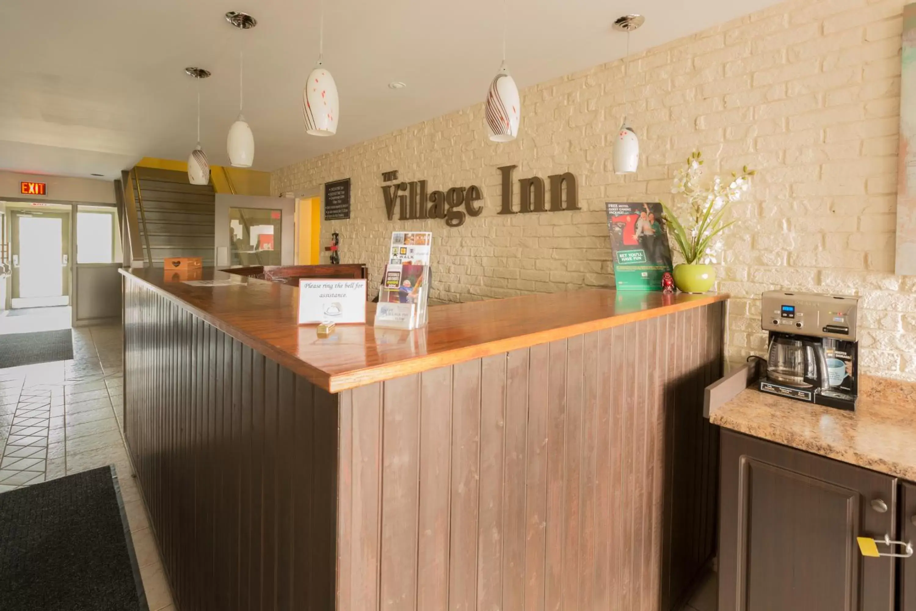 Lobby or reception in The Village Inn Lobby or reception in The Village Inn