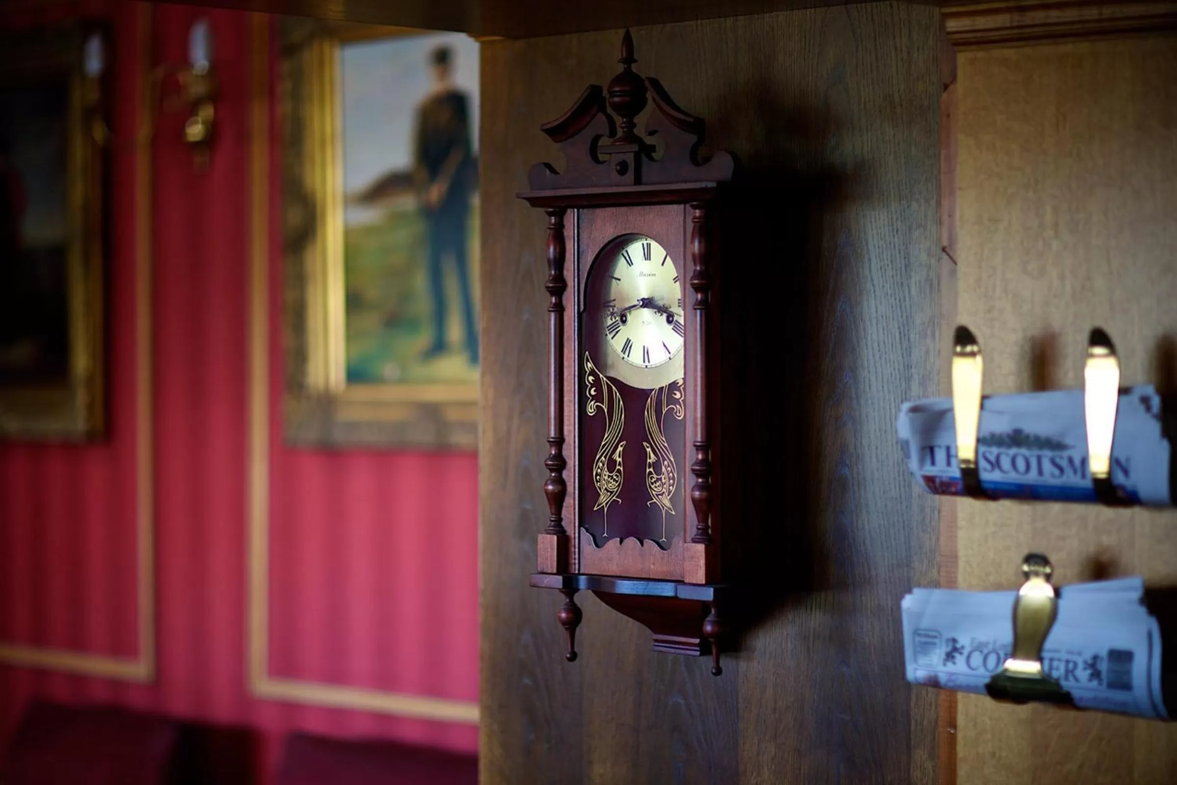 Decorative detail in Maitlandfield House Hotel