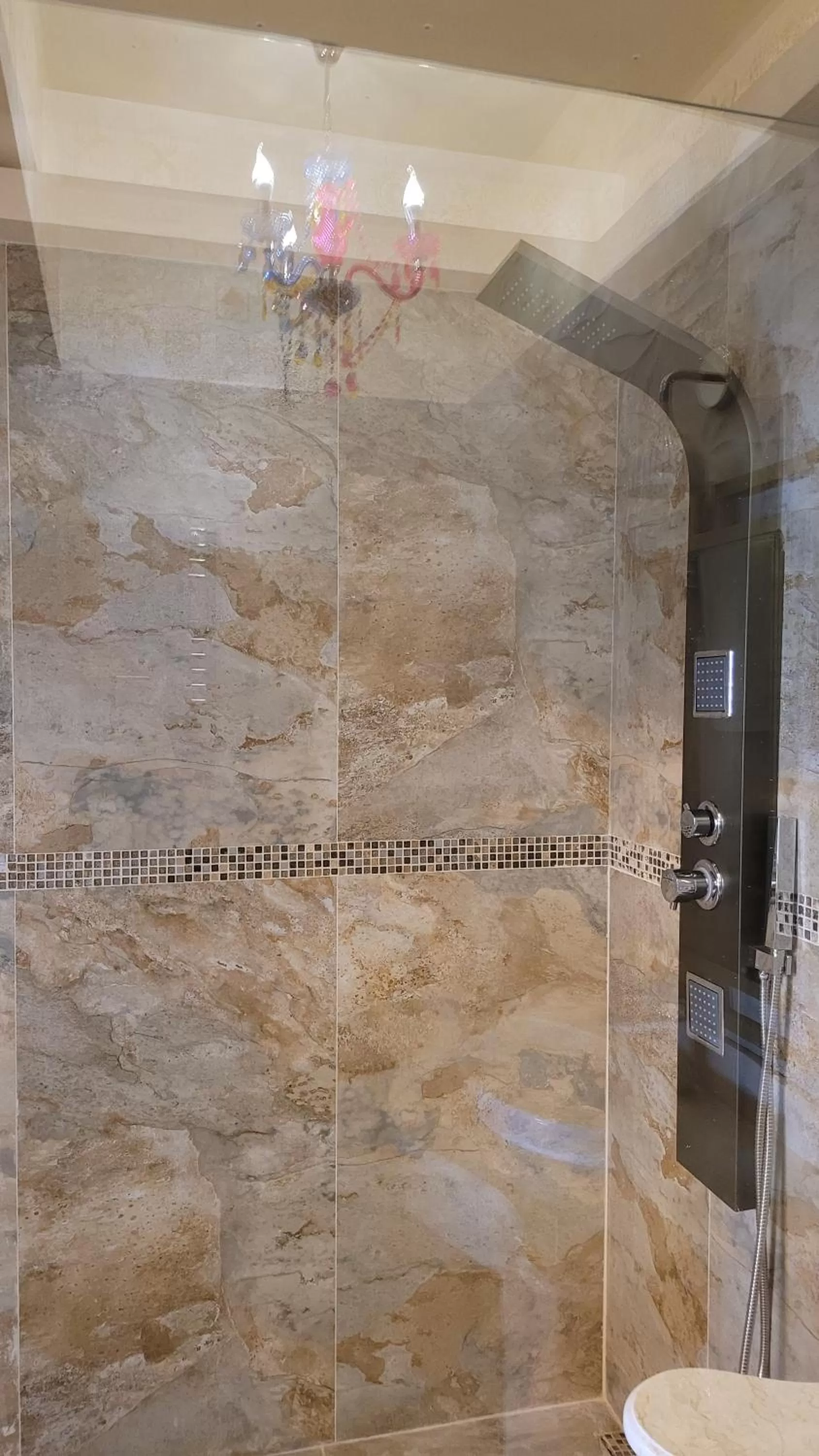 Shower in Terrace Suites Iasi
