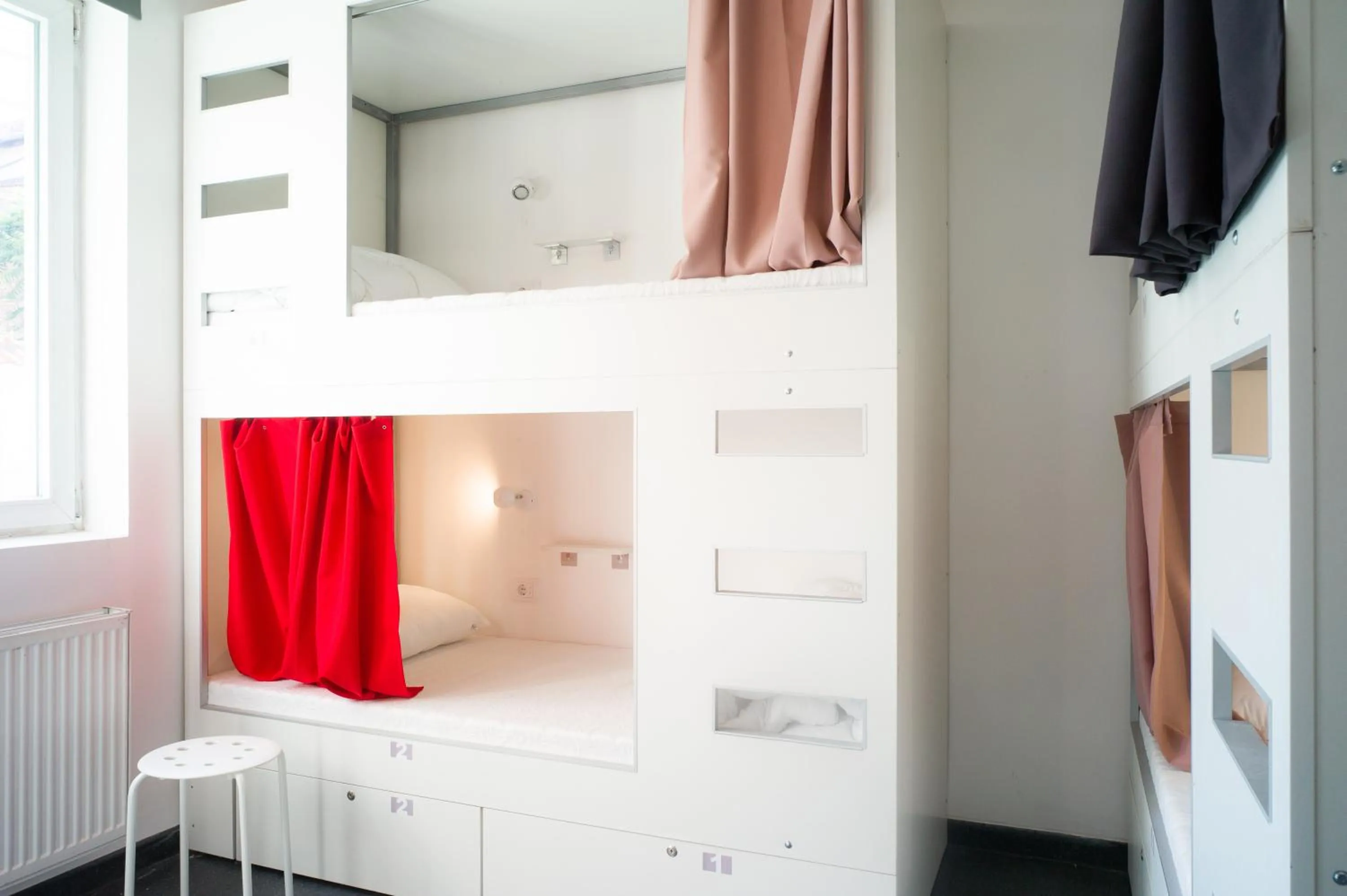 Bedroom, Bed in Good People Design Hostel