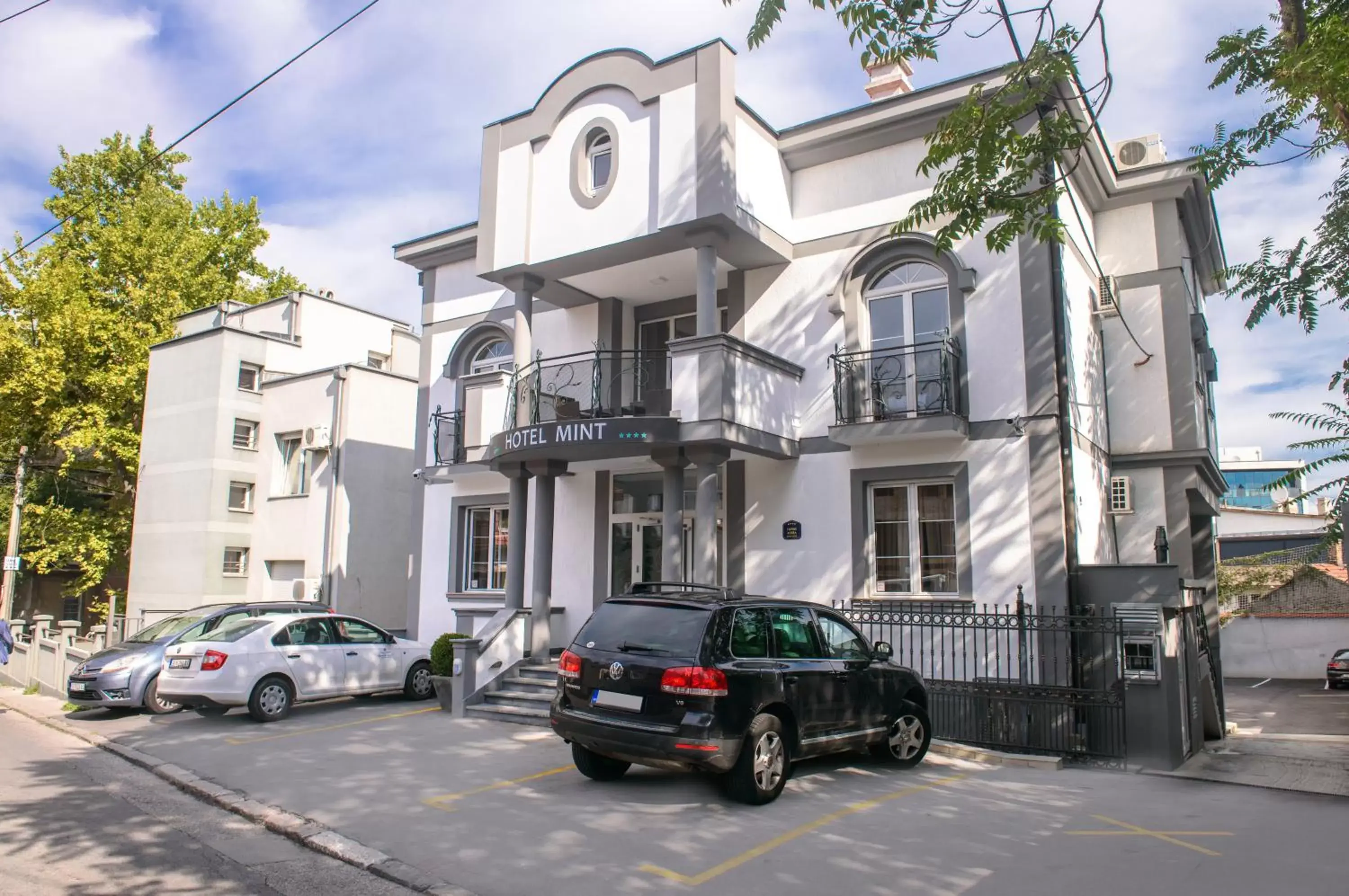 Facade/entrance in Garni Hotel Mint Facade/entrance in Garni Hotel Mint