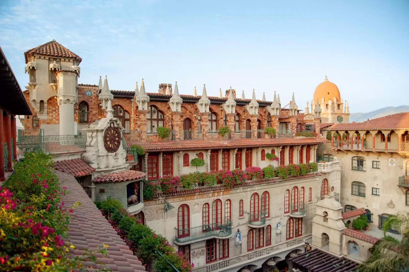 Patio in The Mission Inn Hotel and Spa