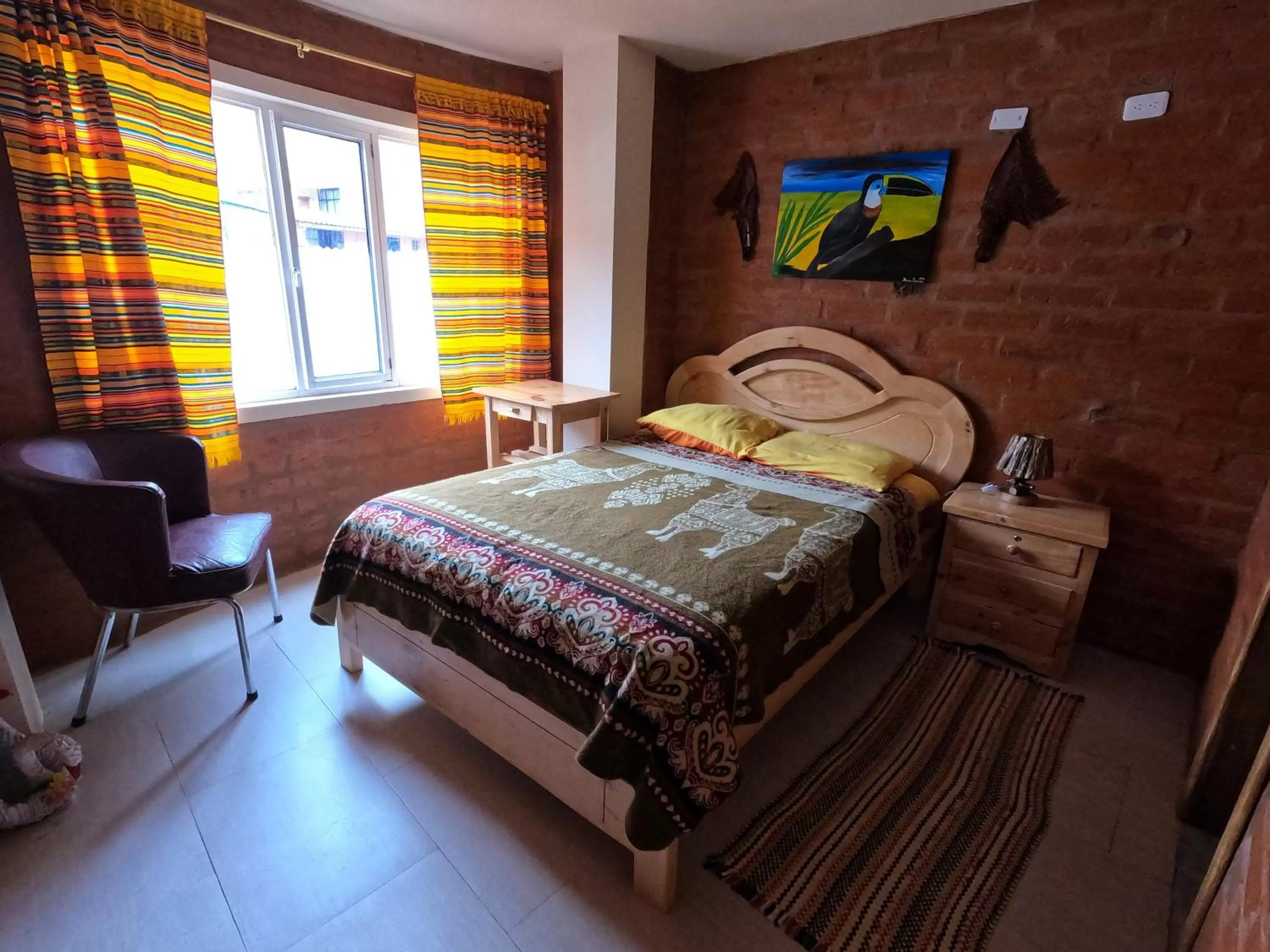 Photo of the whole room, Bed in Hostal La Casa Amarilla City