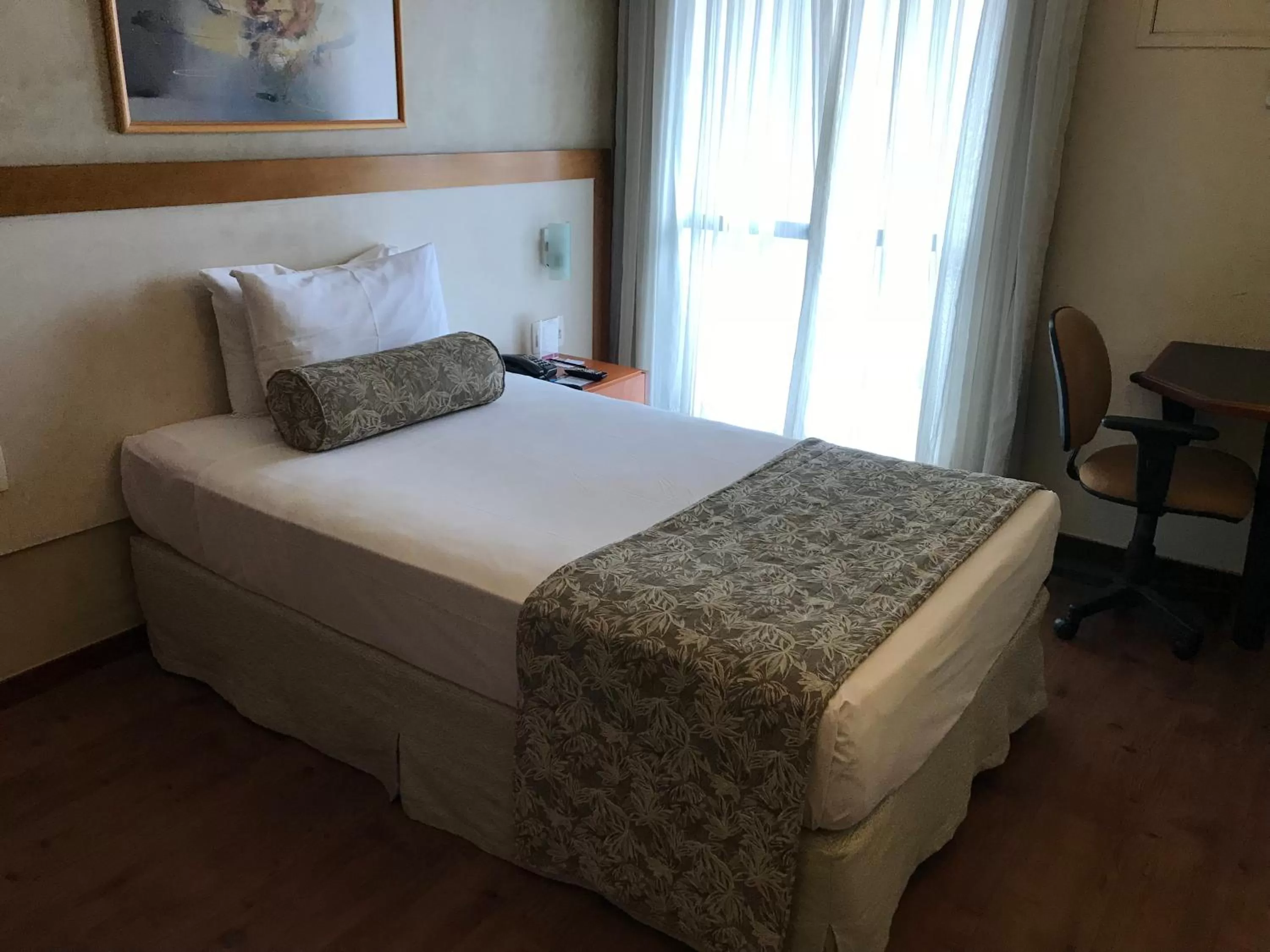Bed in Metropolitan Hotel Brasília