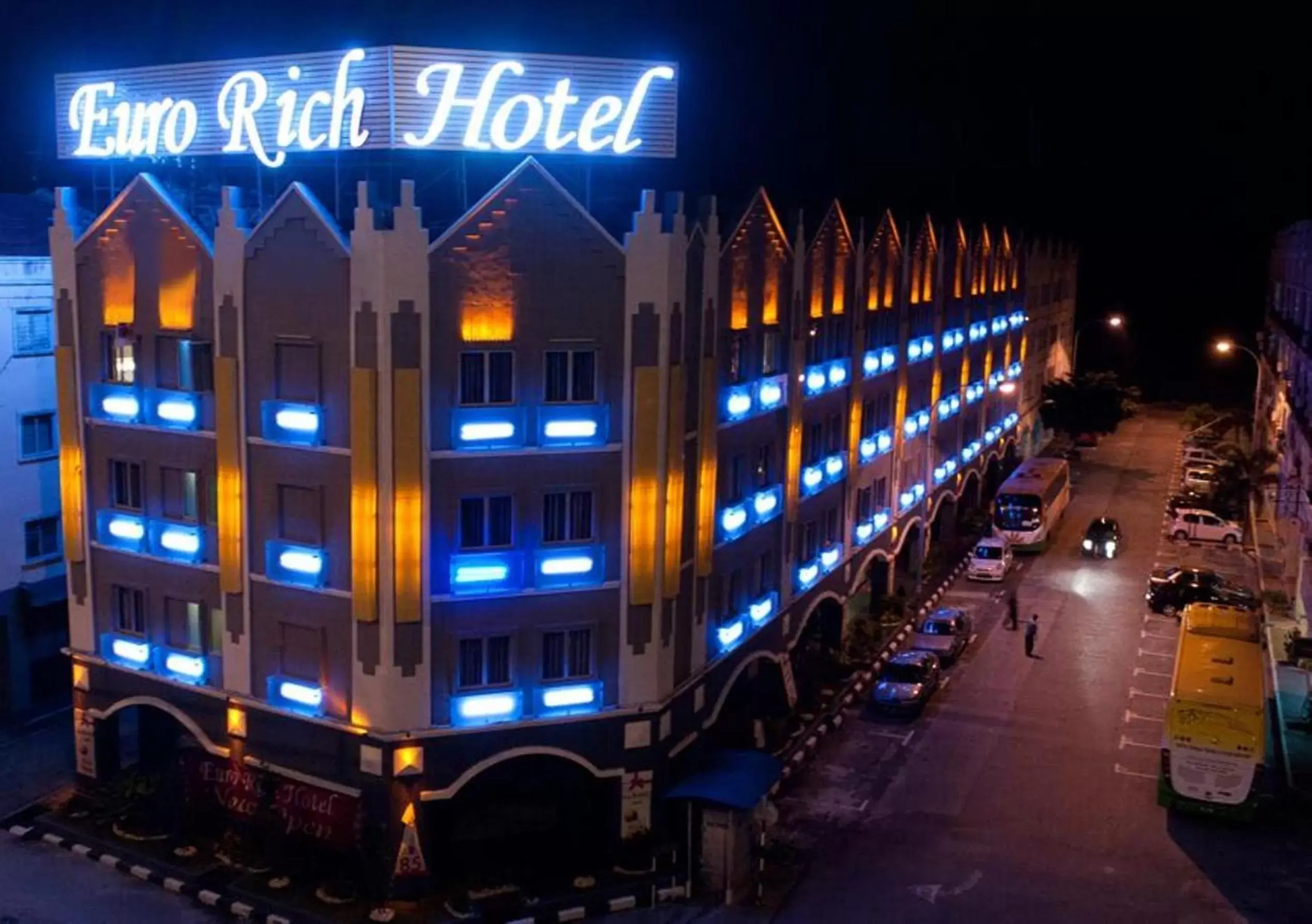 Facade/entrance, Property Building in Euro Rich Hotel Melaka